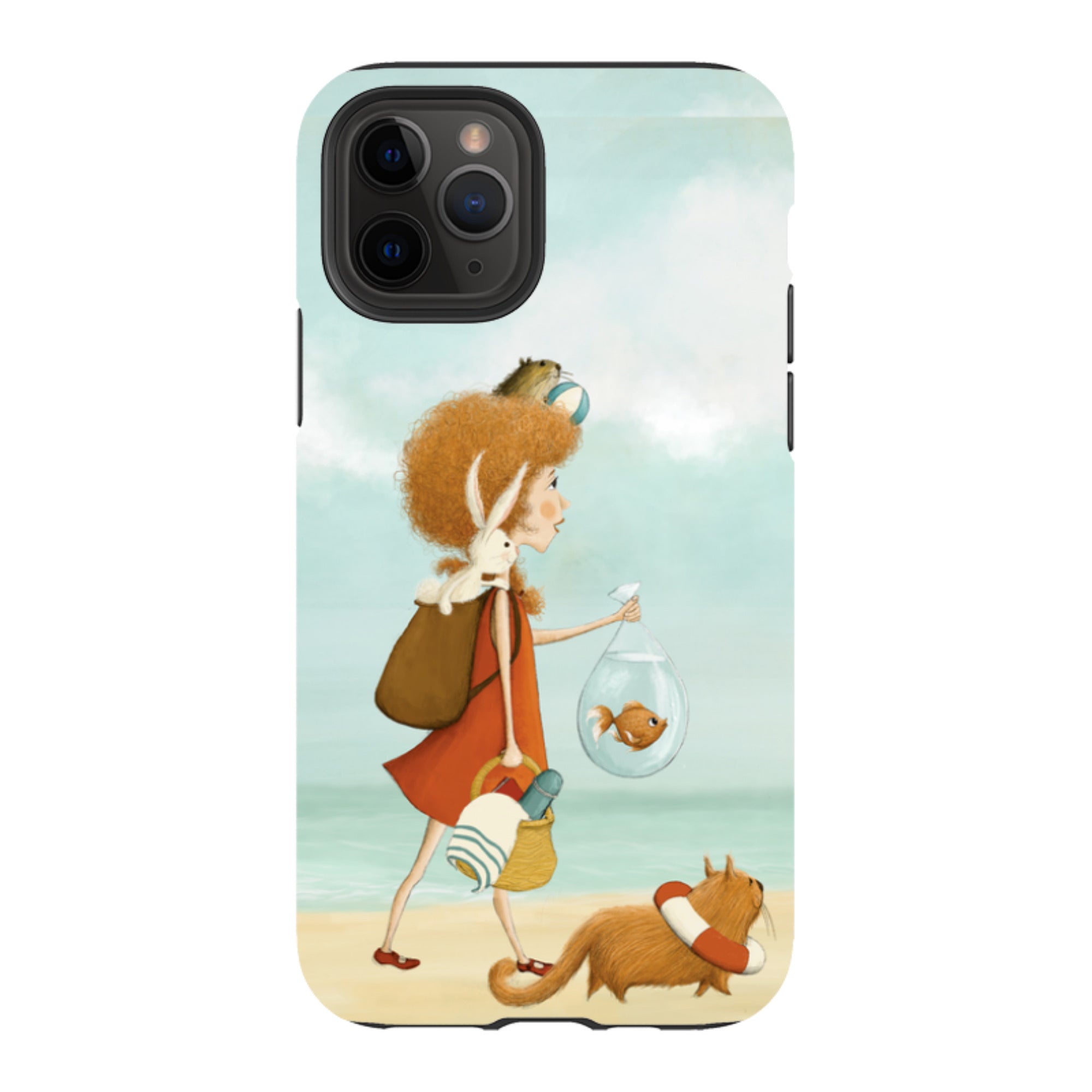 iPhone Tough Case - On Vacation By Maja Lindberg