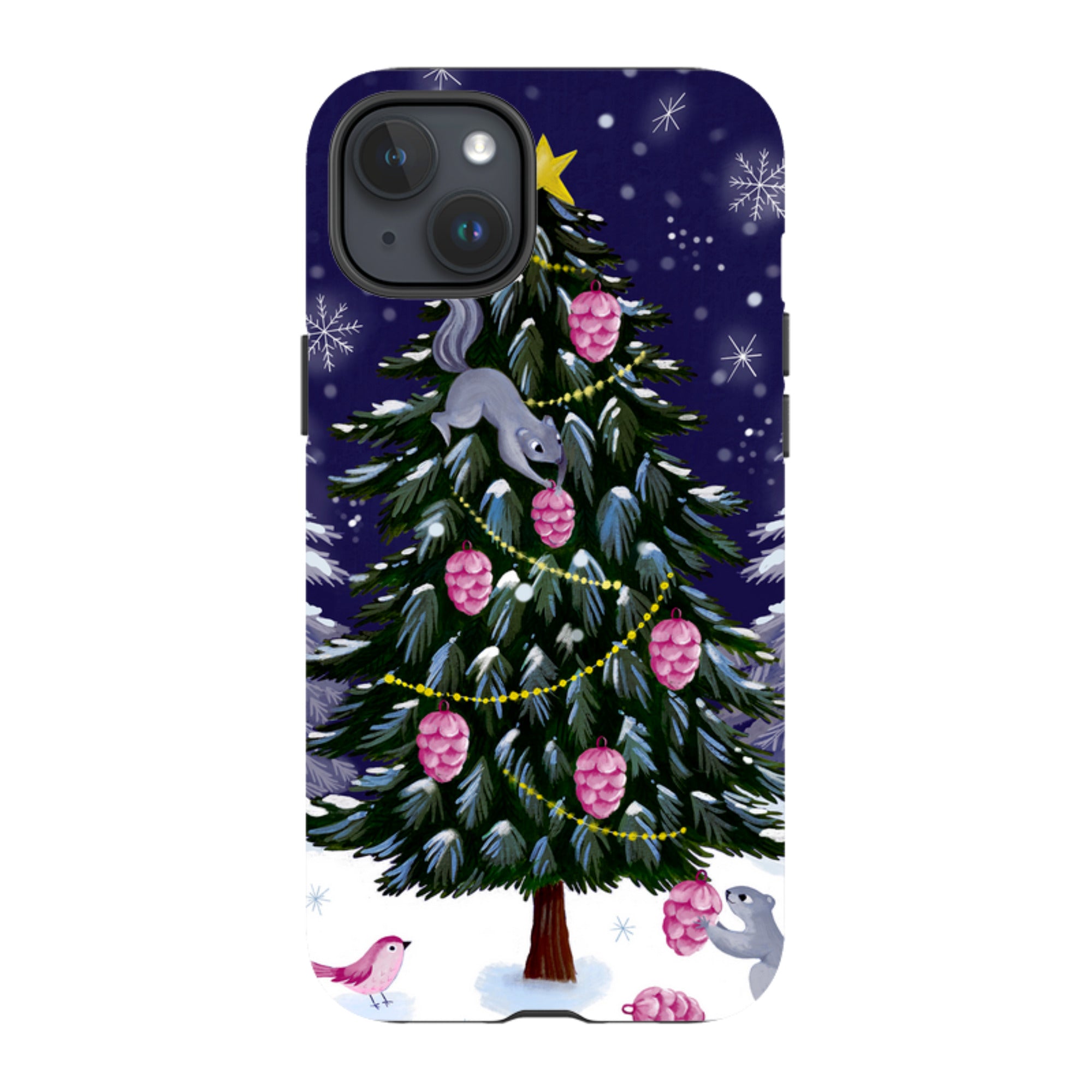iPhone MagSafe Tough Case - Squirrel Tree By Bex Parkin