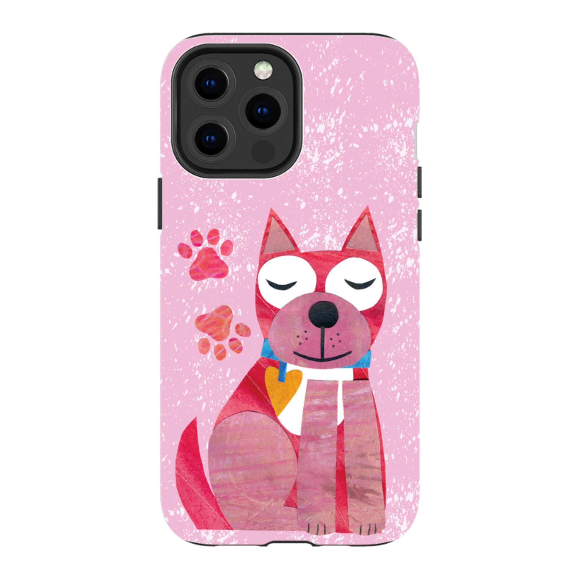 iPhone MagSafe Tough Case - Dog With Heart By Tracey English