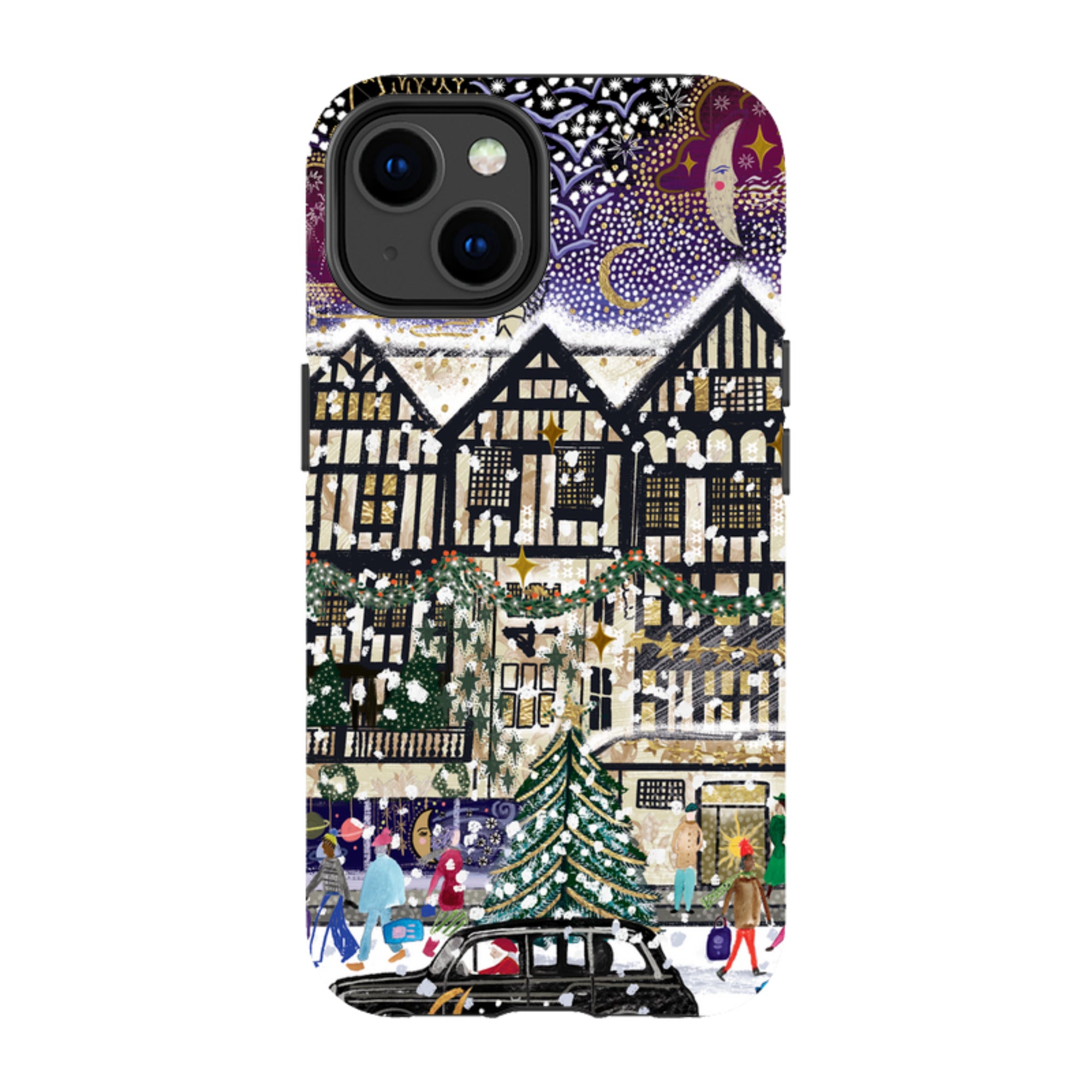 iPhone Tough Case - Christmas In London II By Emma Frances Grant