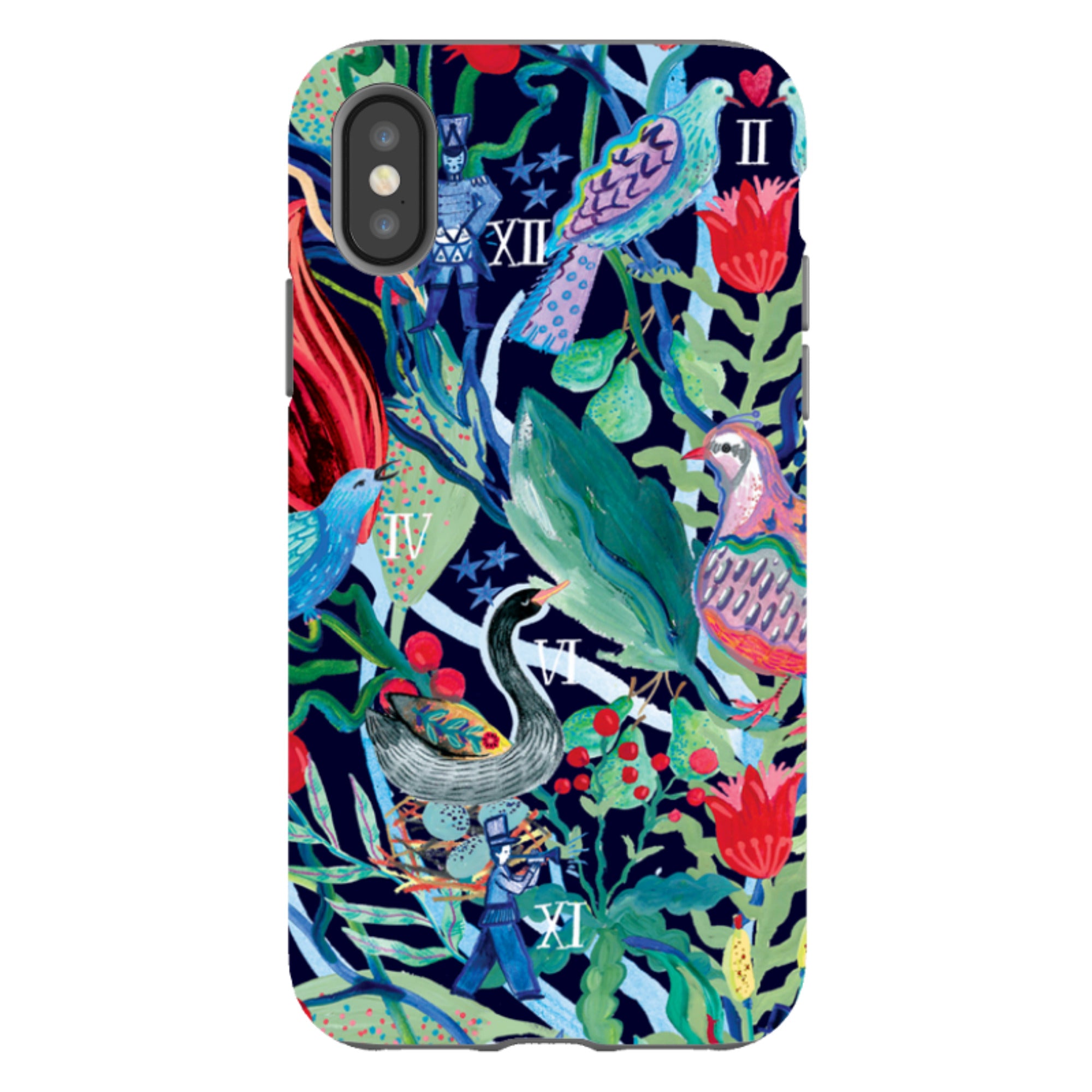 iPhone Tough Case - Christmas Days I By Emma Frances Grant