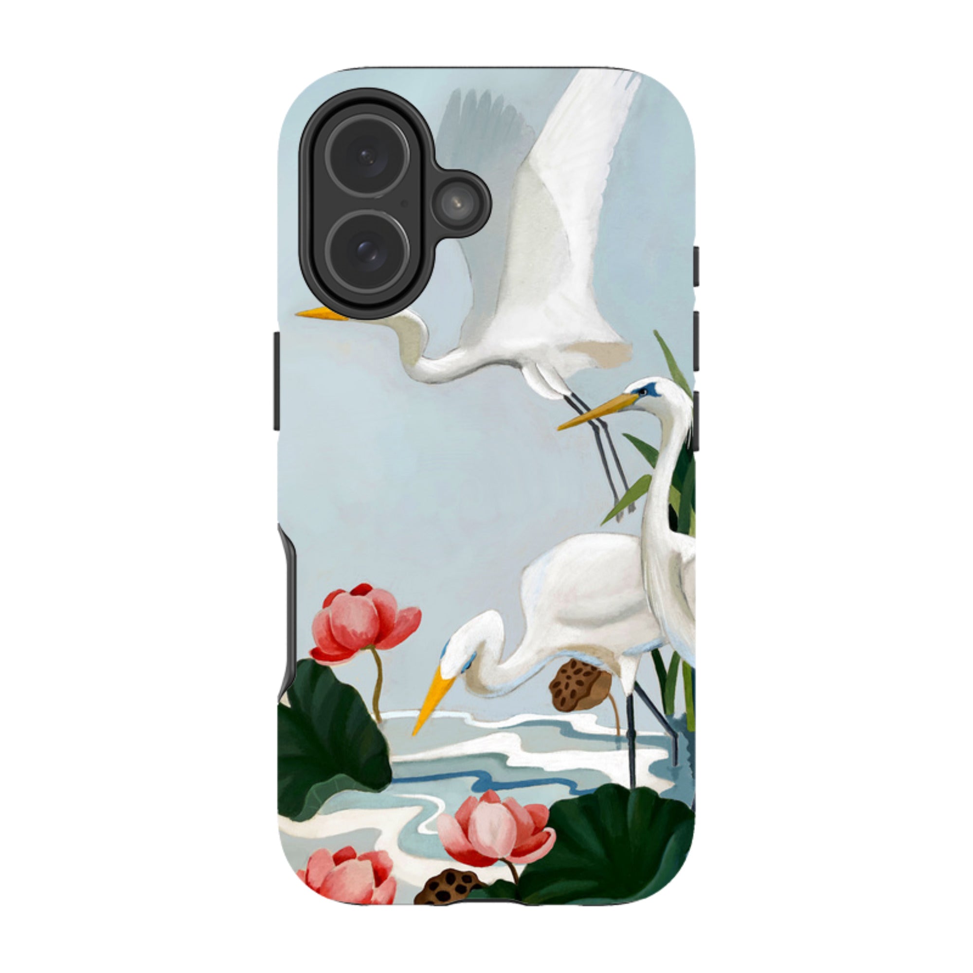 iPhone Tough Case - Egrets And Lillie's By Bex Parkin