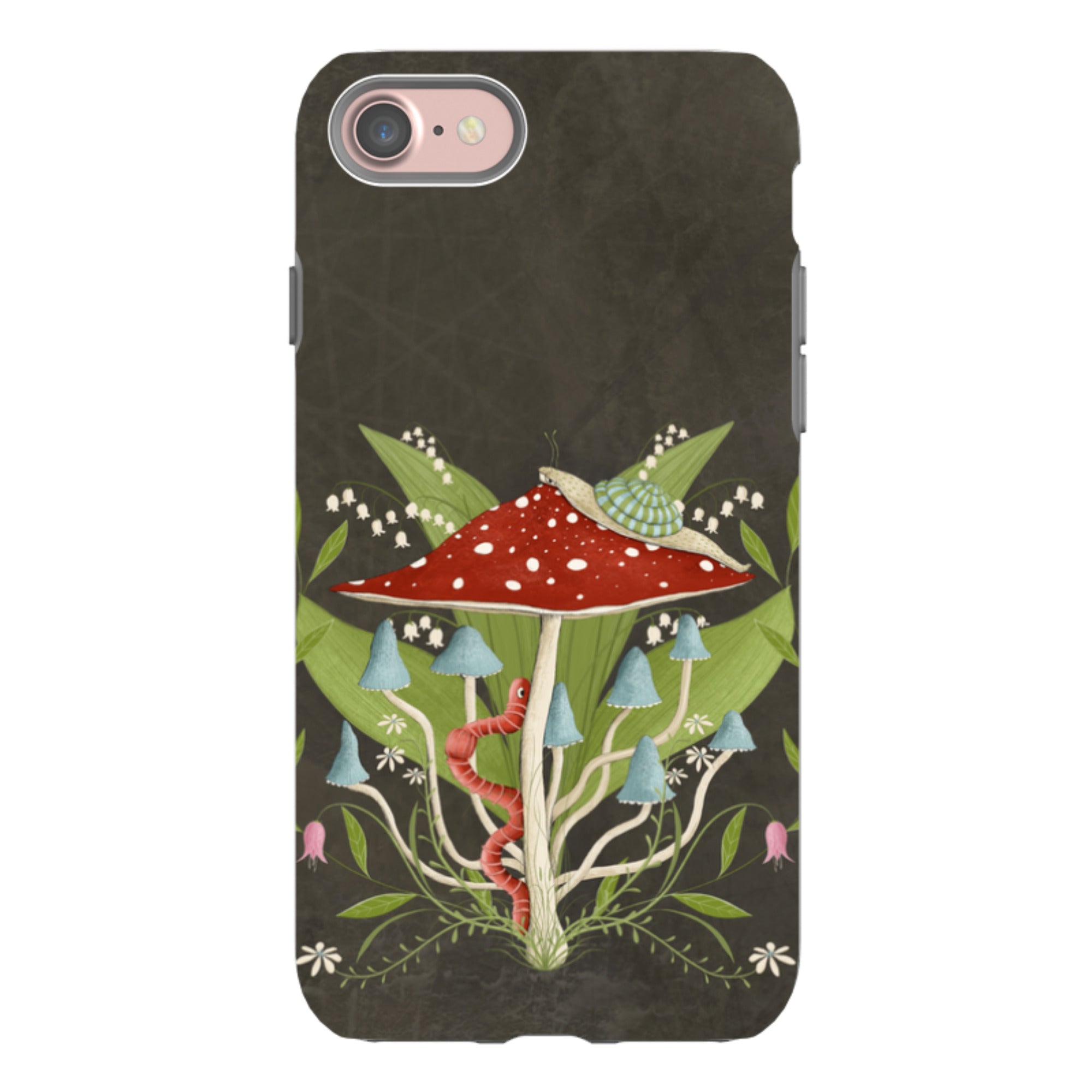 iPhone Tough Case - Worm By Maja Lindberg