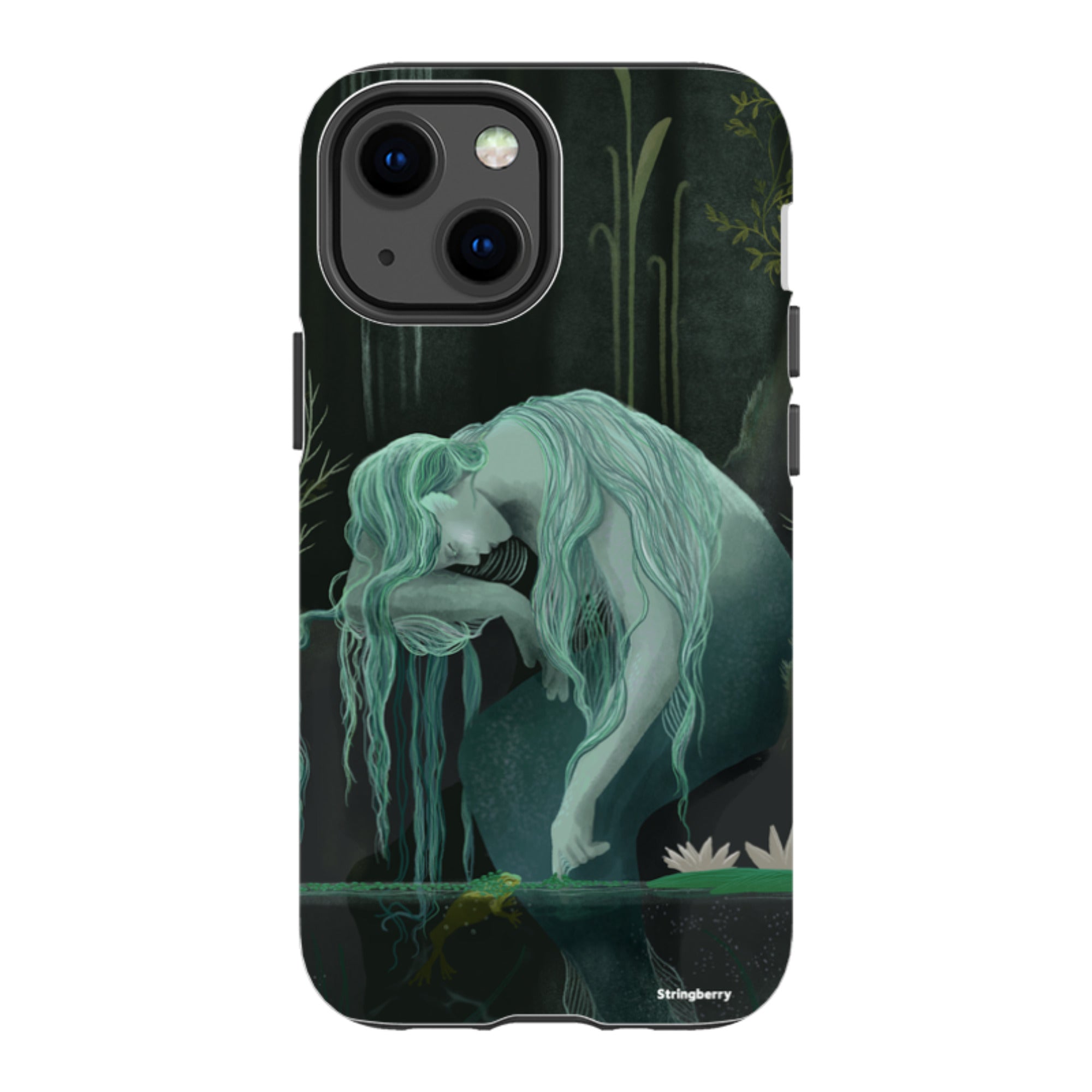 iPhone Tough Case - Mermaid By Anna Stead