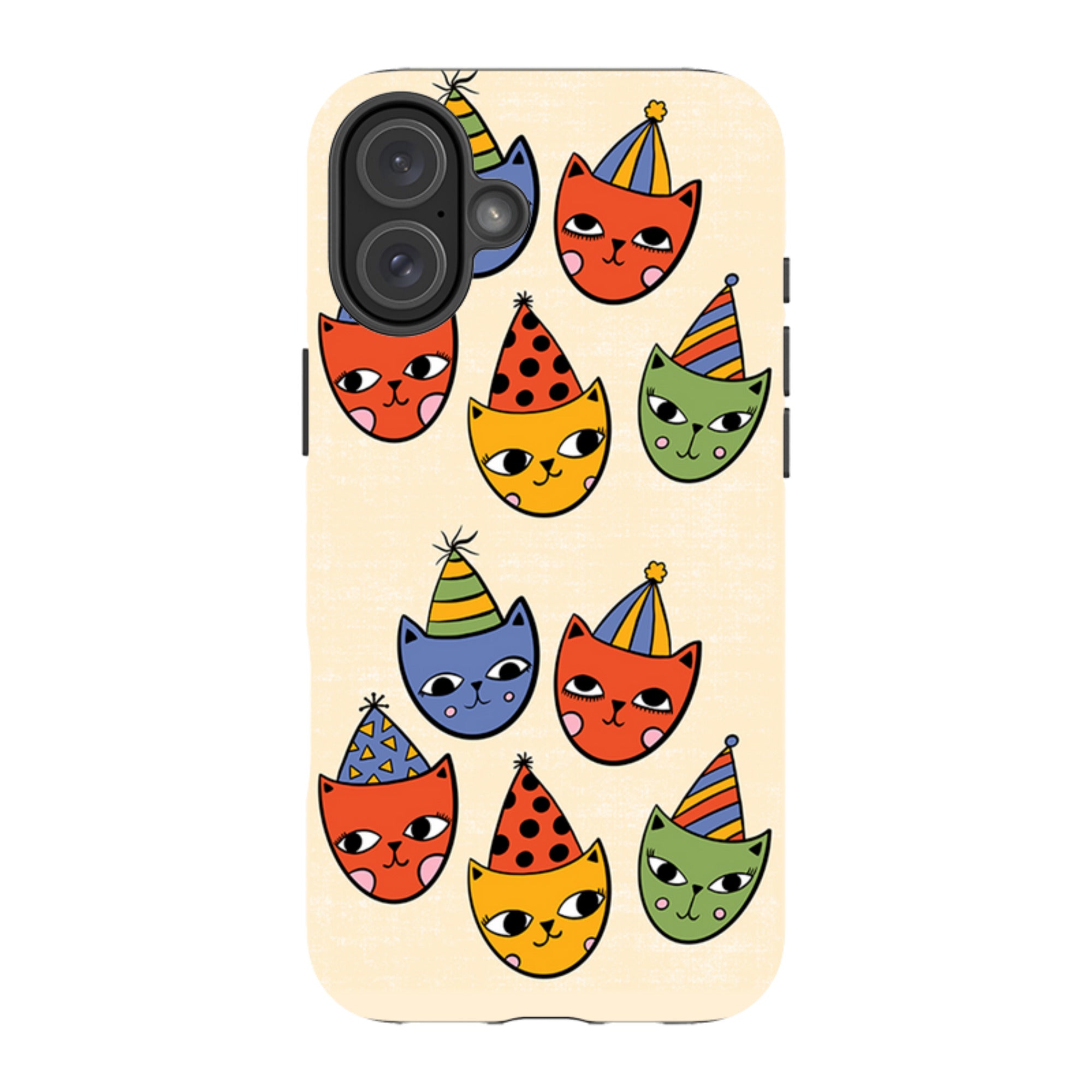 iPhone Tough Case - Happy Cats By Suzy Taylor