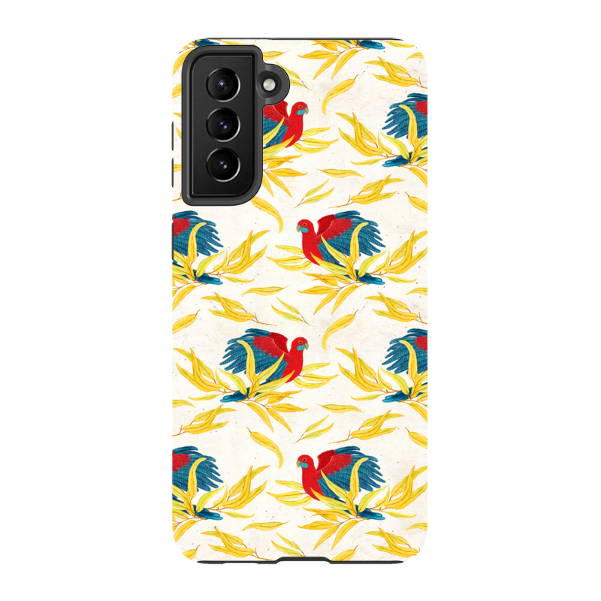 Samsung Tough Case - Crimson Rosella By Katherine Quinn