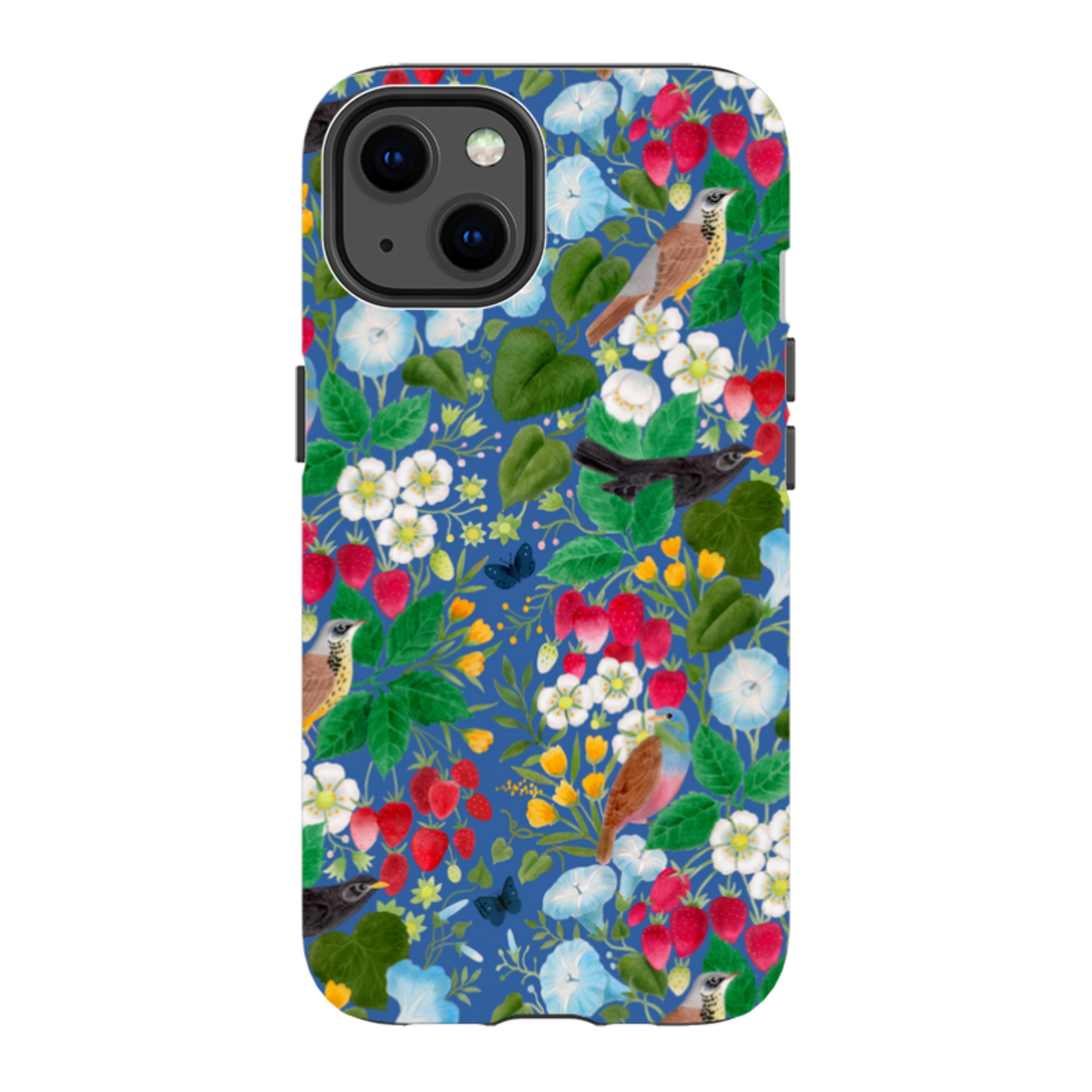 iPhone MagSafe Tough Case - Strawberry Thief By Bex Parkin