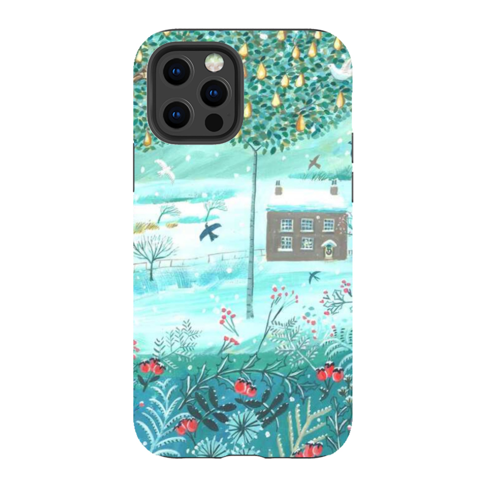 iPhone Tough Case - Pear Trees By Mary Stubberfield