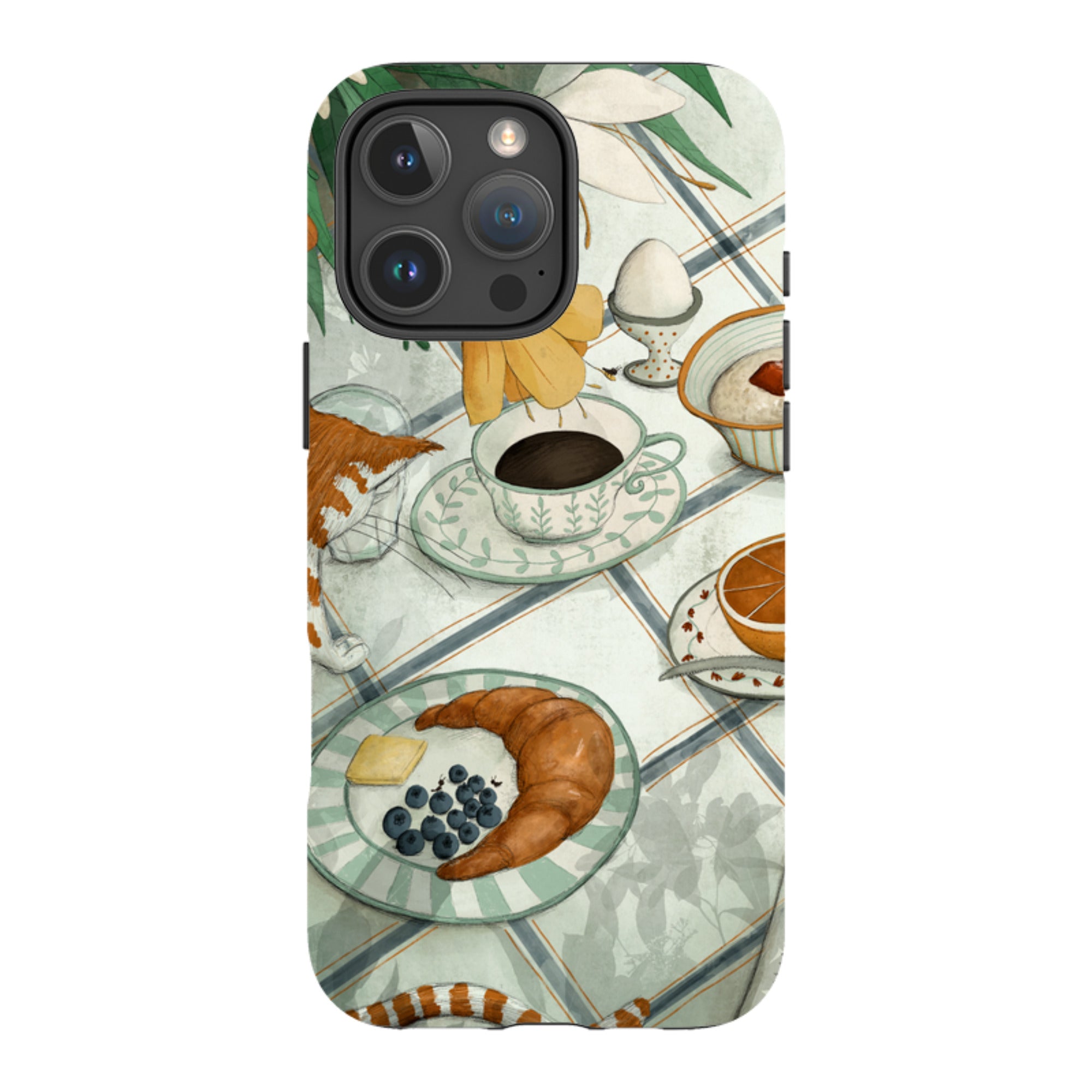 iPhone Tough Case - Hungry Friends By Maja Lindberg