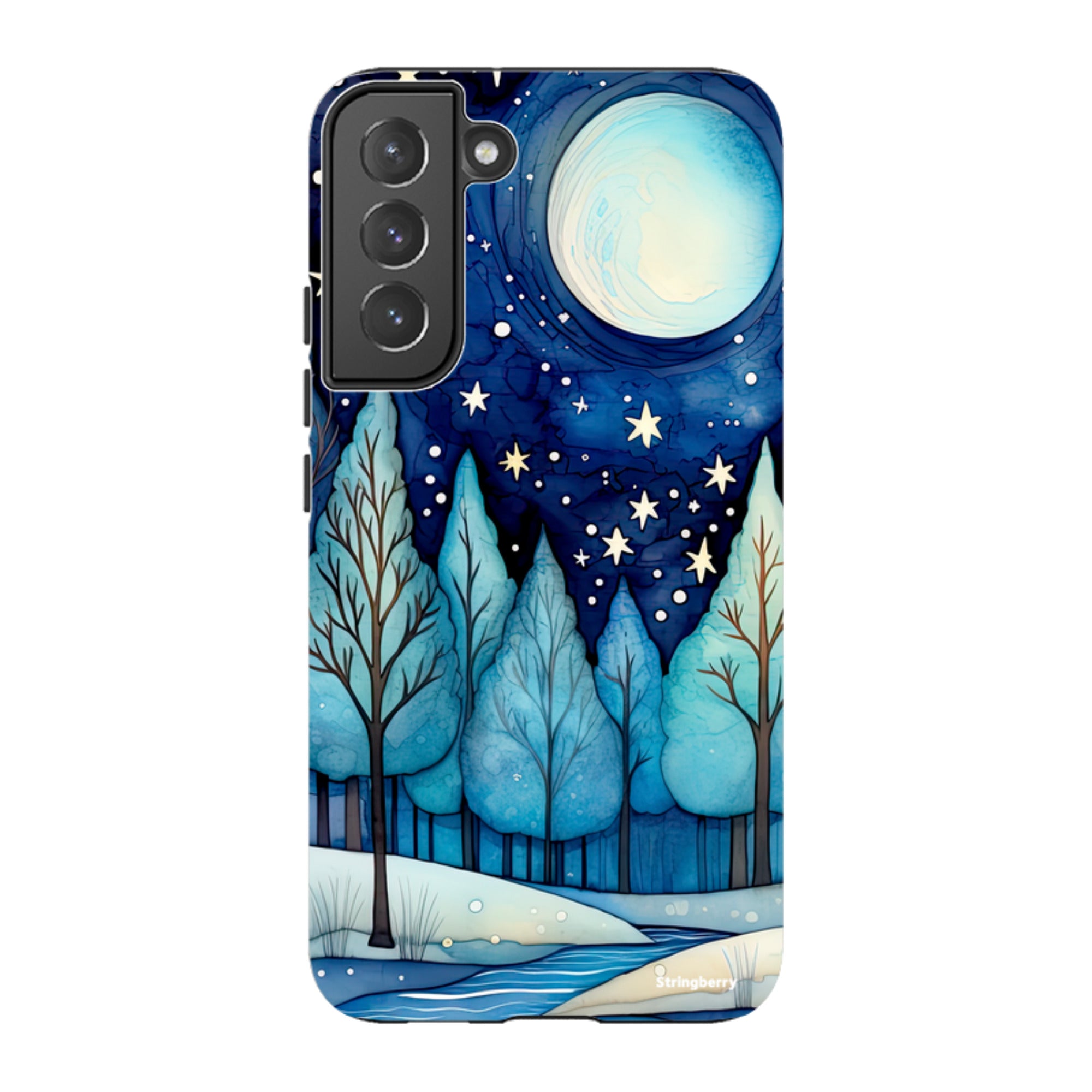 Samsung Tough Case - Blue Ice Canal