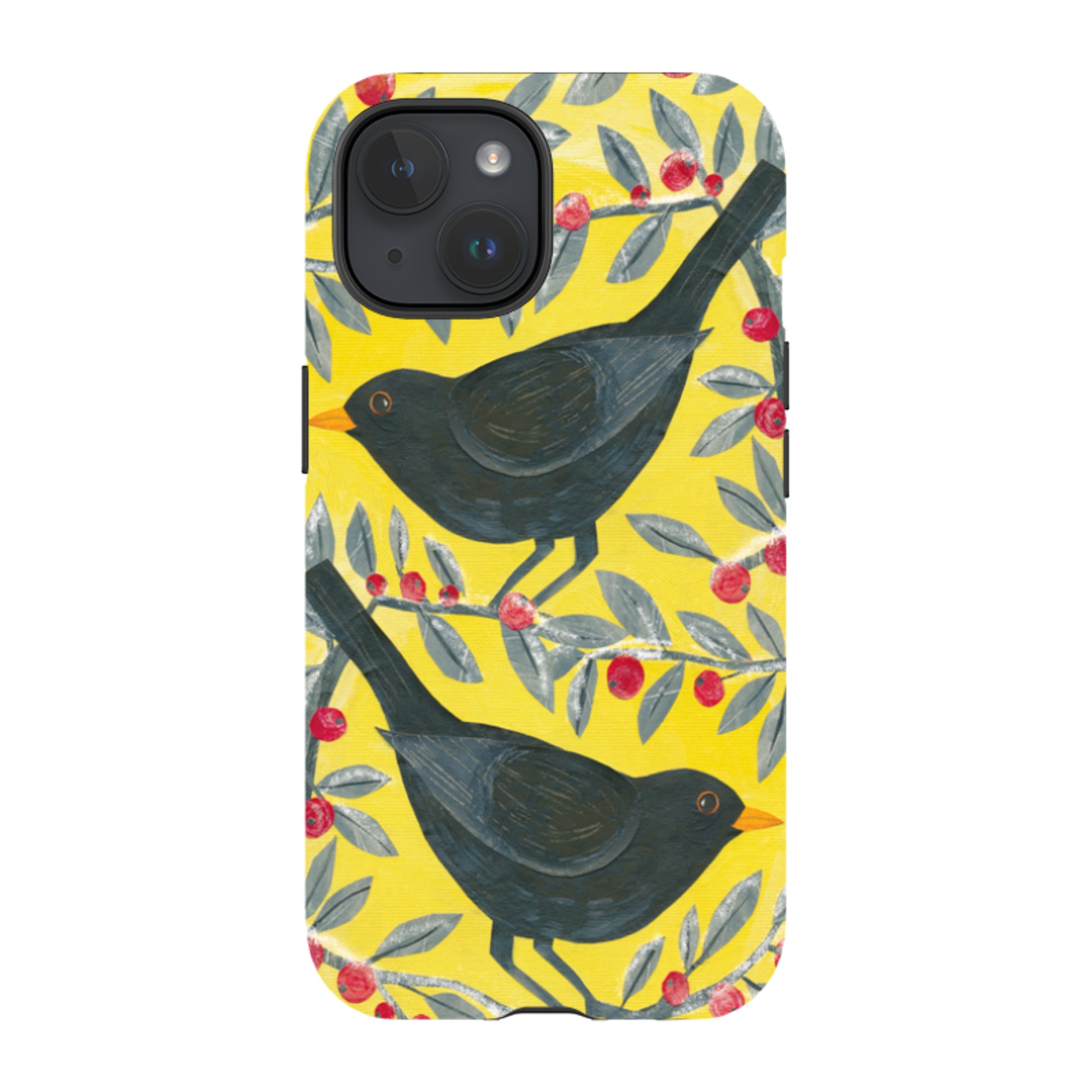iPhone Tough Case - Blackbird By Tracey English