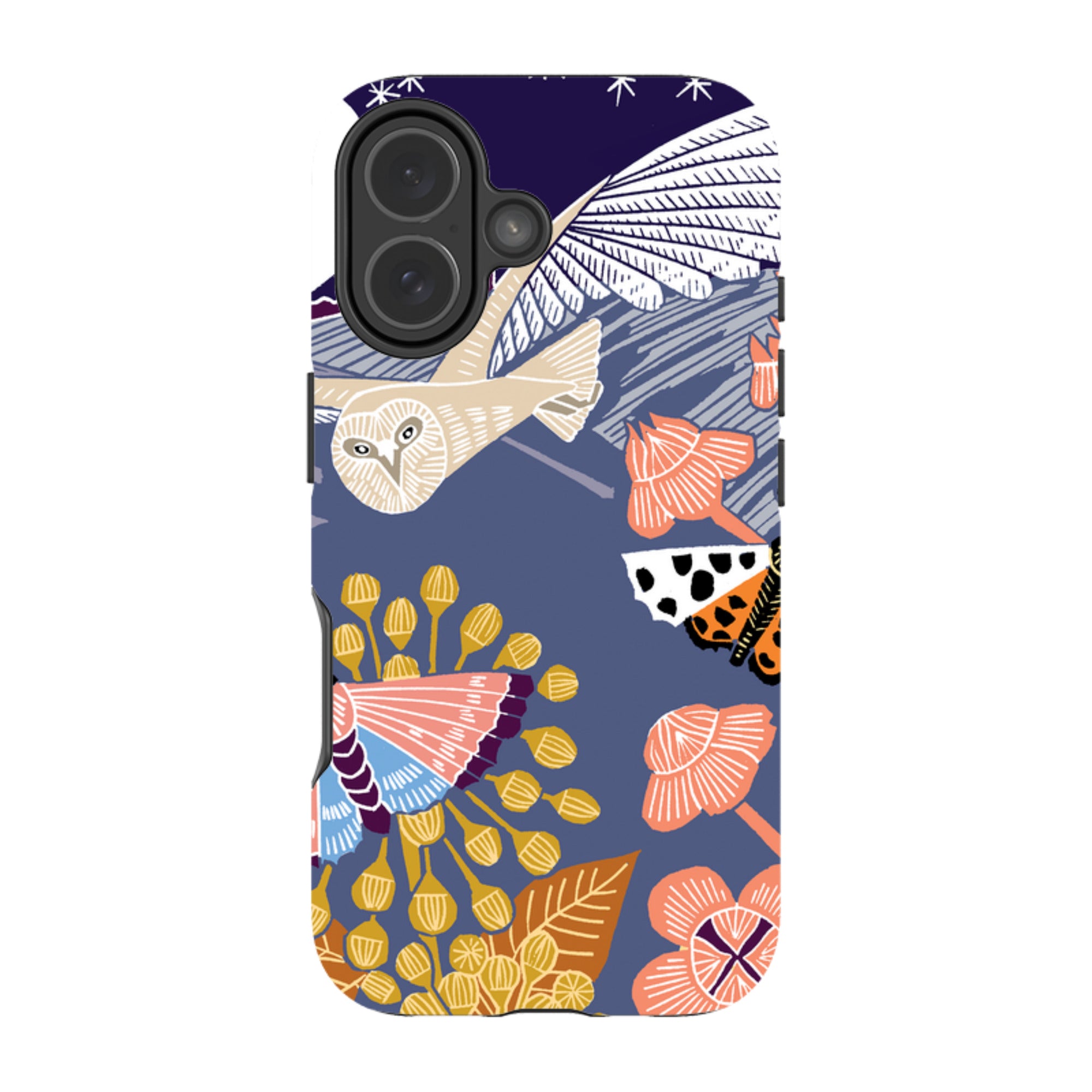 iPhone Tough Case - Evening Barn Owl By Kate Heiss