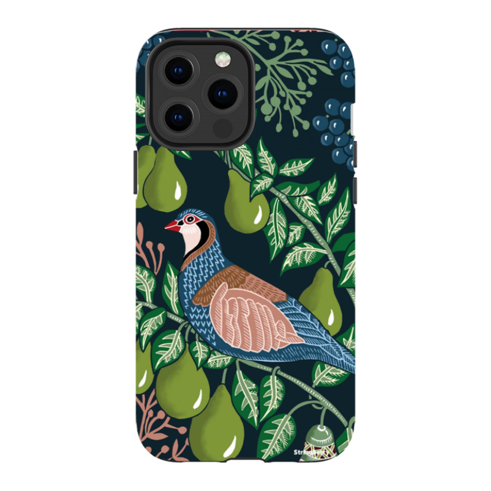 iPhone Tough Case - Partridge In Pear Tree By Kate Heiss