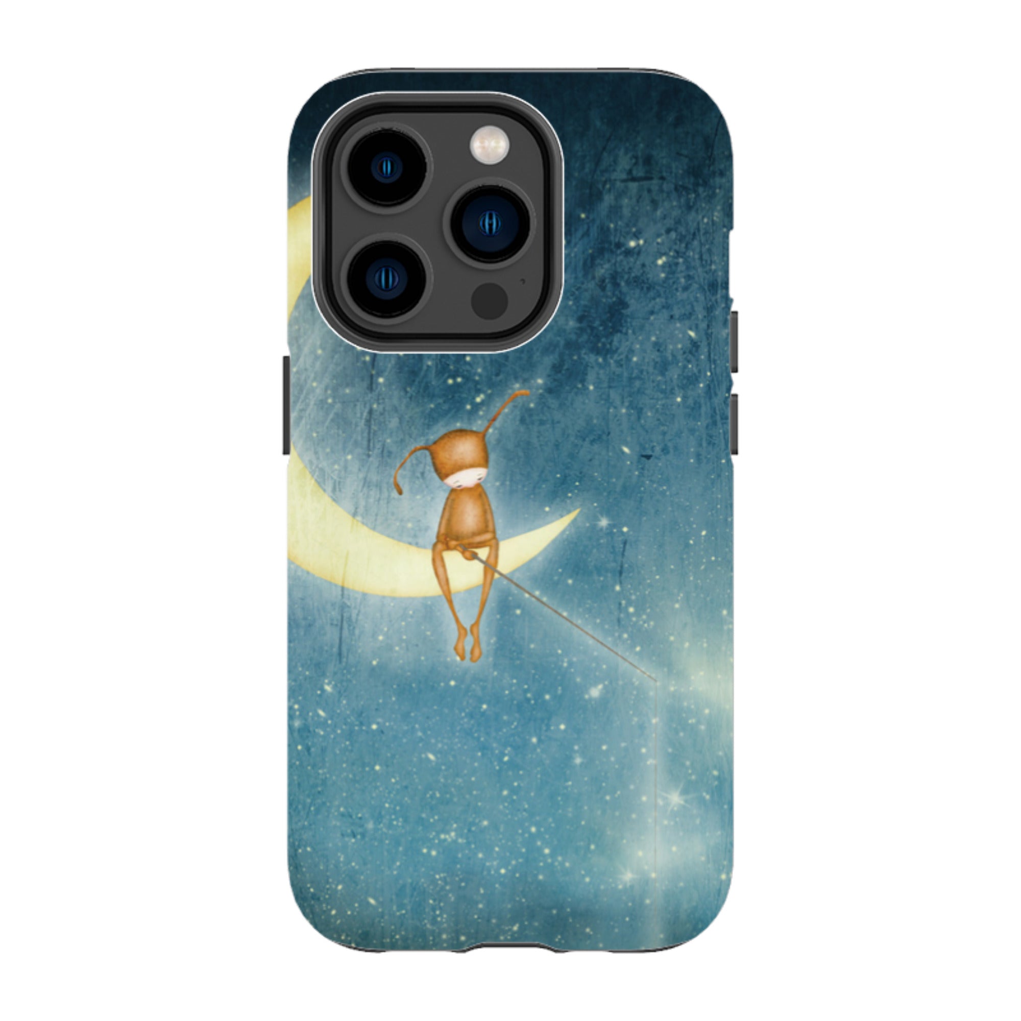 iPhone Tough Case - Fishing For Stars By Maja Lindberg