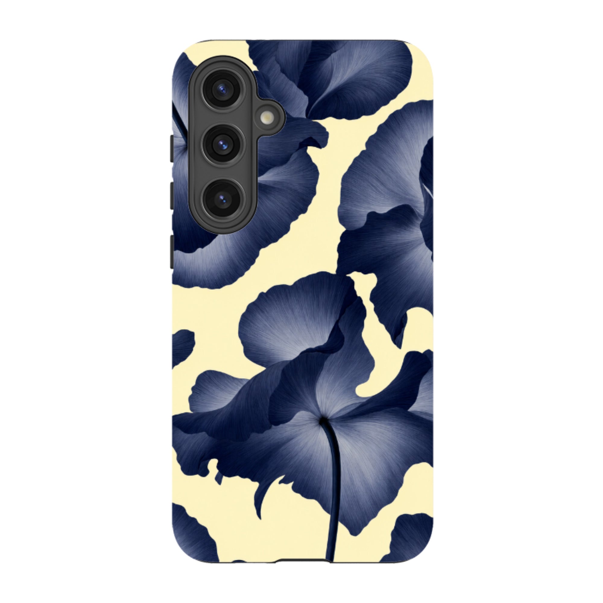 Samsung Tough Case - Navy Blue Poppy