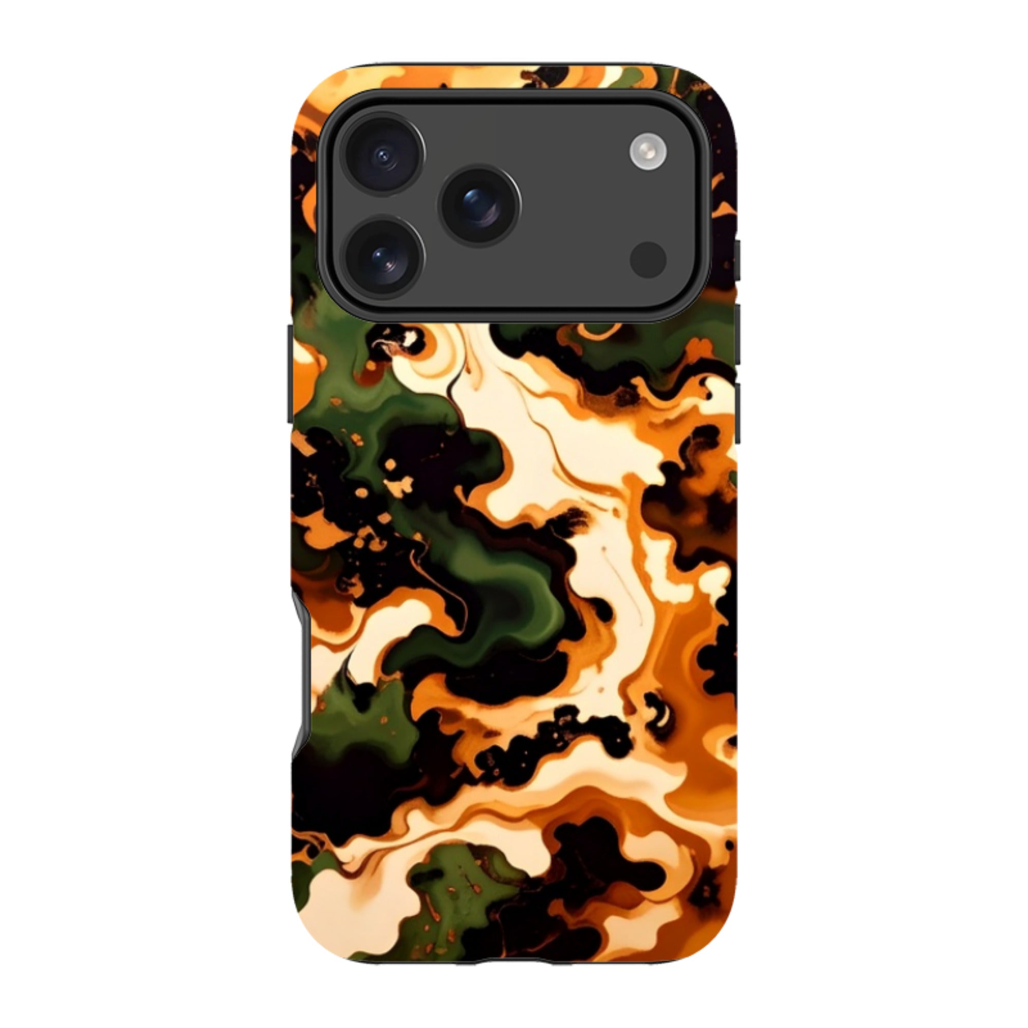 iPhone Tough Case - Green Marble