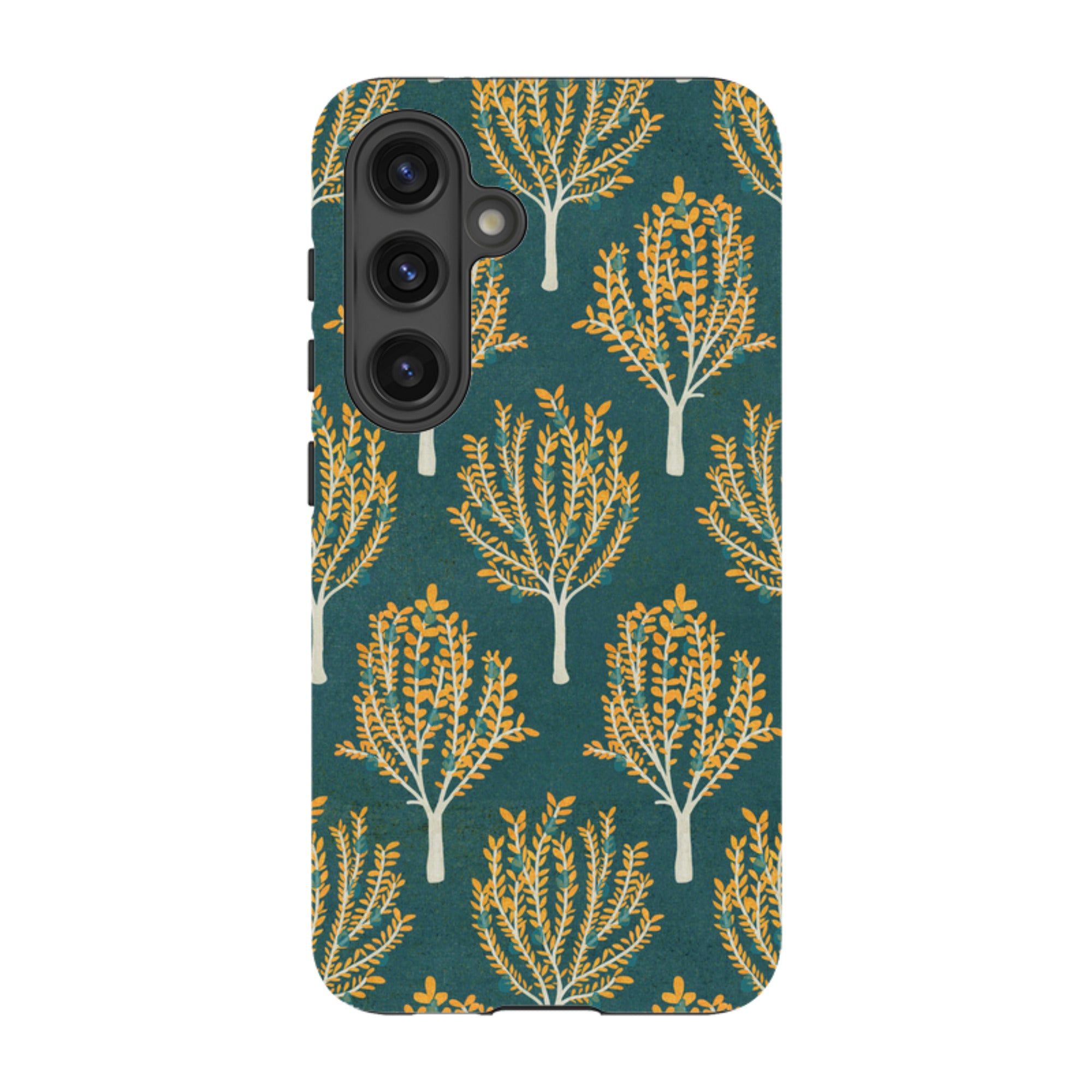 Samsung Tough Case - Pear Trees Teal By Katherine Quinn