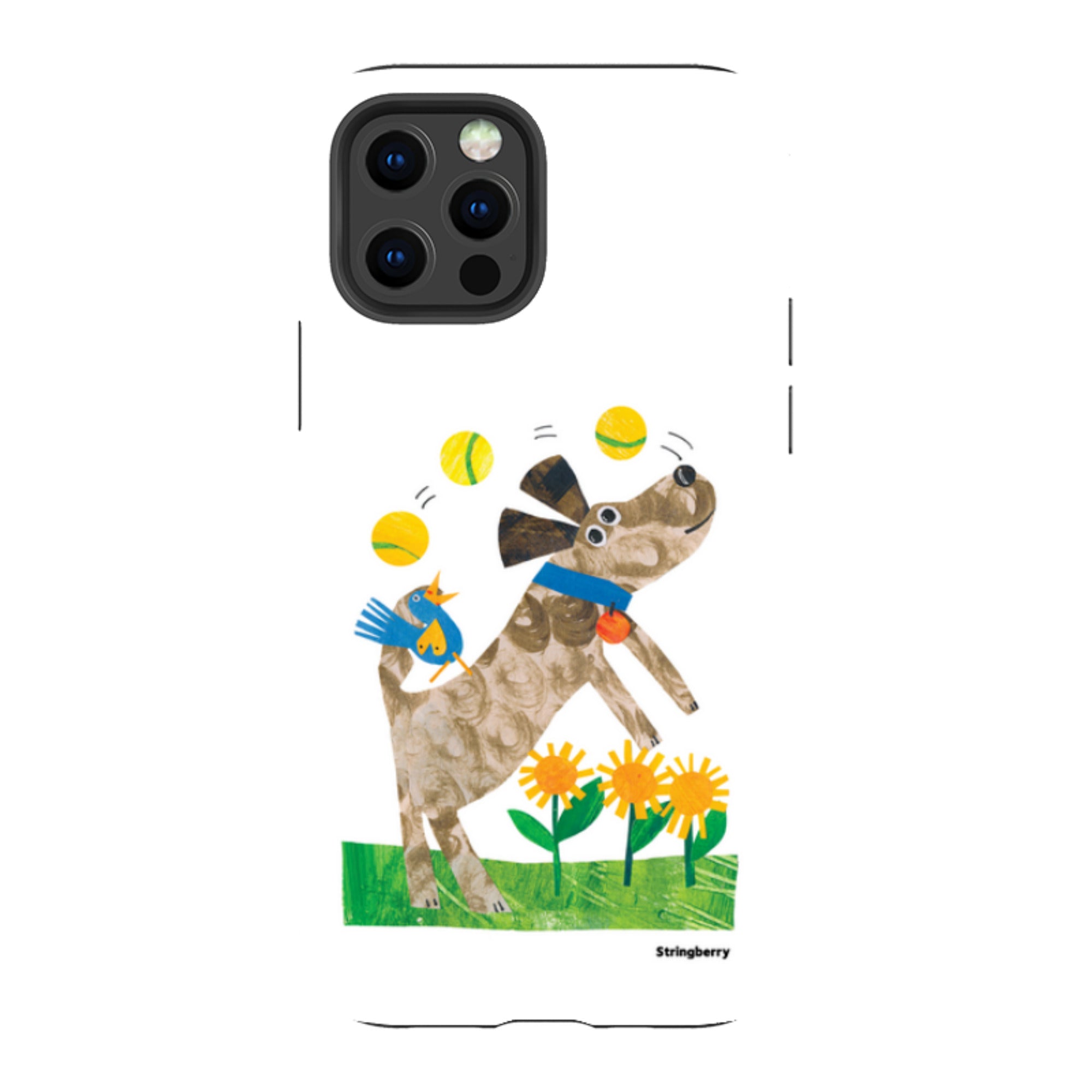 iPhone Tough Case - Days Of Dogs V By Tracey English