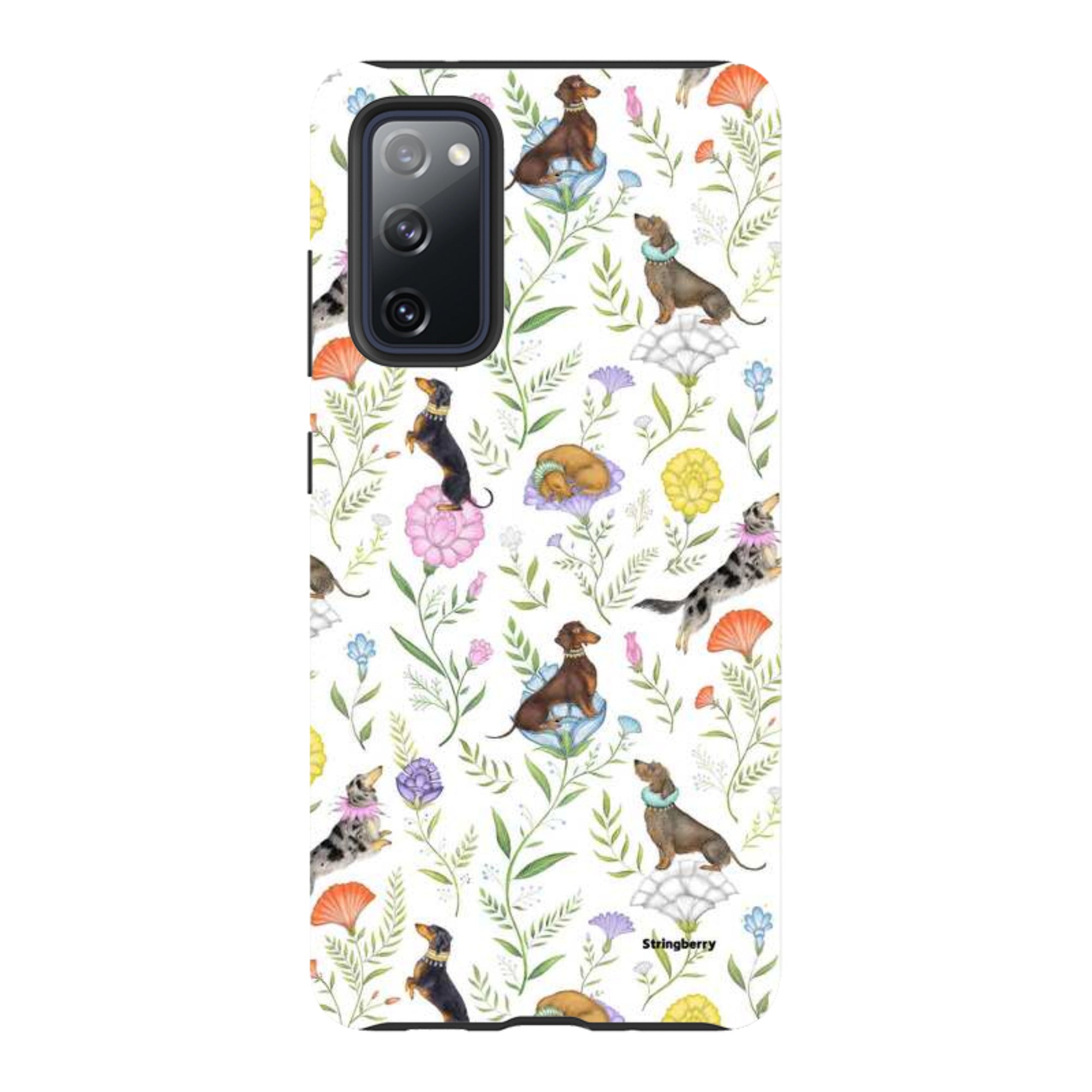 Samsung Tough Case - Doxy Day Afternoon White By Catherine Rowe