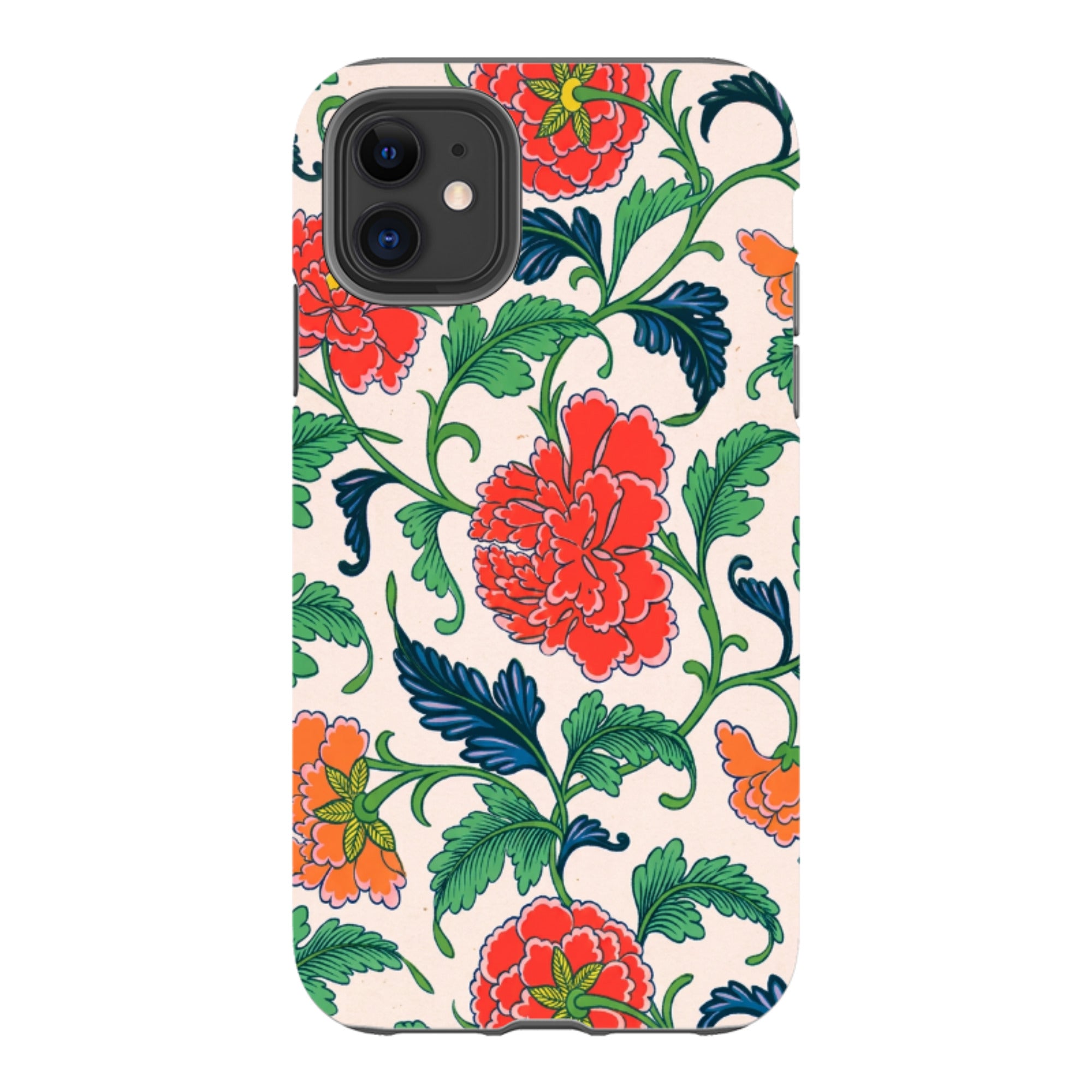 iPhone Tough Case - Vintage Peony Floral