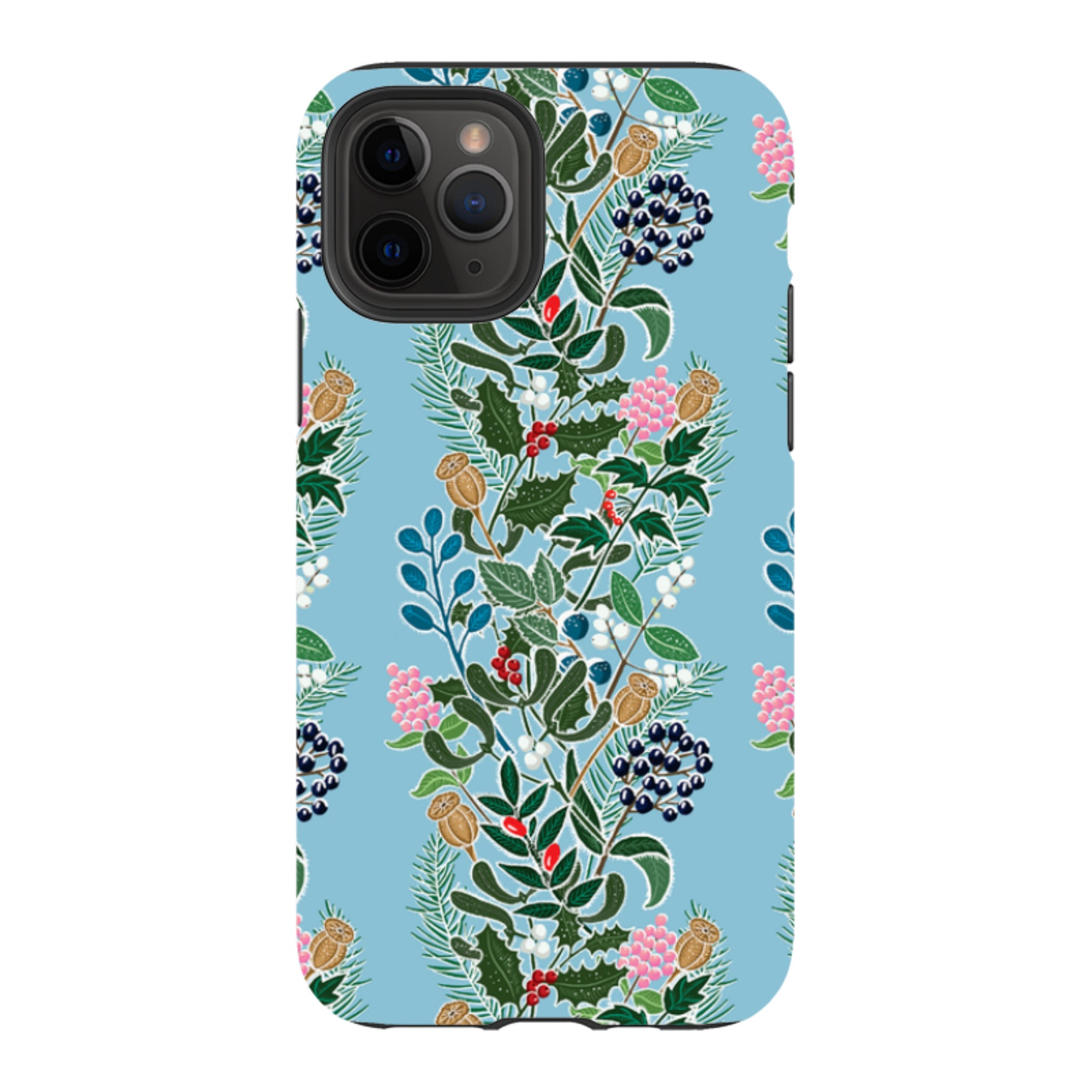 iPhone Tough Case - Winter Hedge-2 By kate Heiss