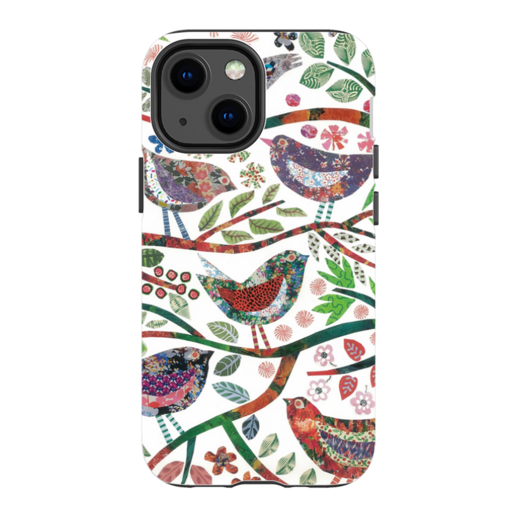iPhone Tough Case - Vintage Birds By Jane Robbins