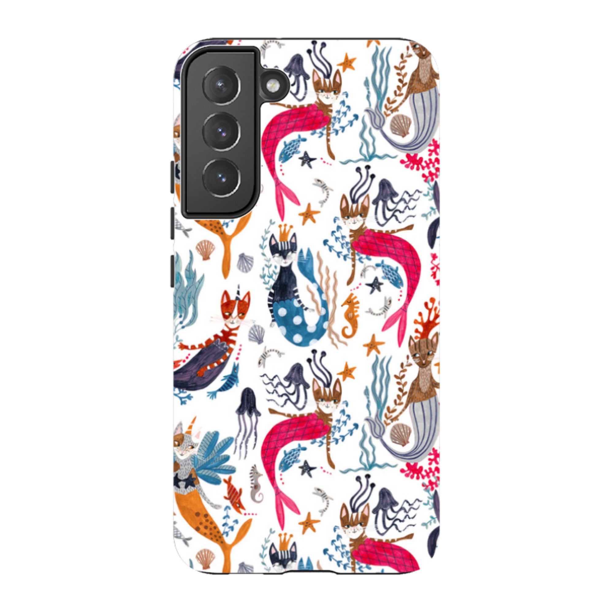 Samsung Tough Case - Cat-Fish By Caroline Bonne Muller
