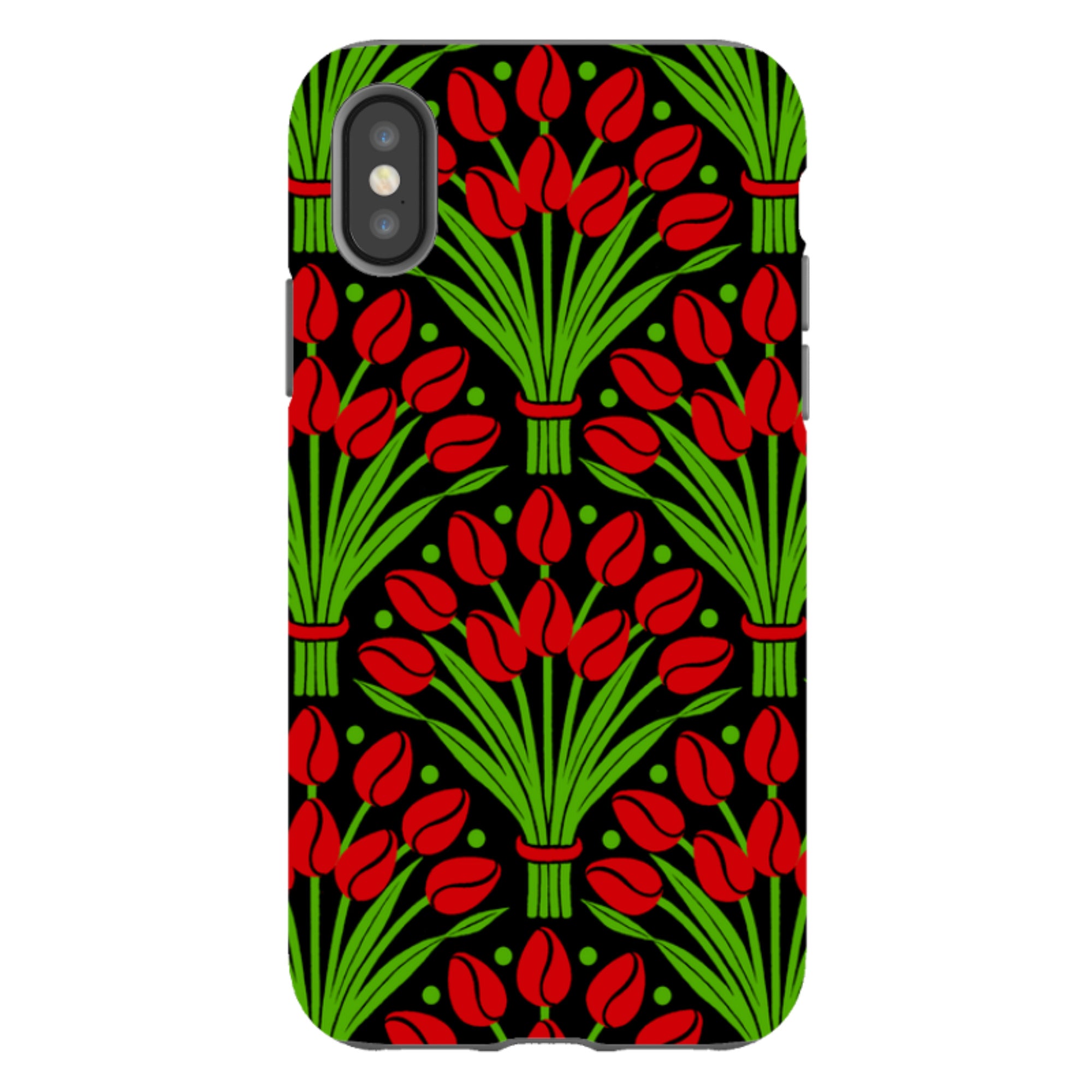 iPhone Tough Case - Tulips By Cressida Bell