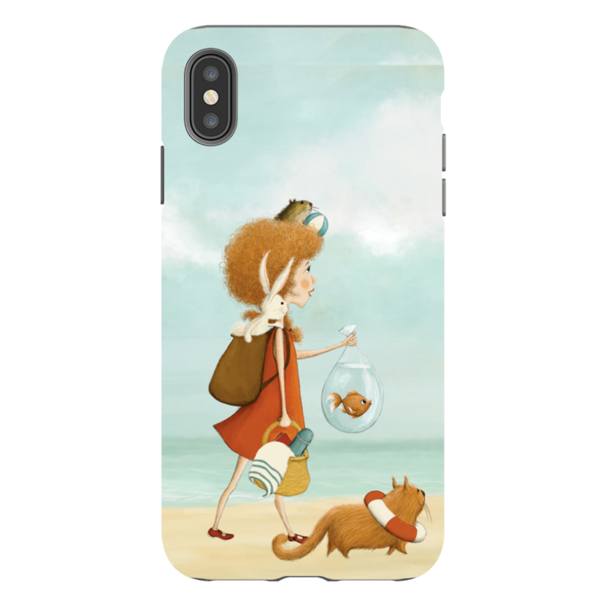 iPhone Tough Case - On Vacation By Maja Lindberg