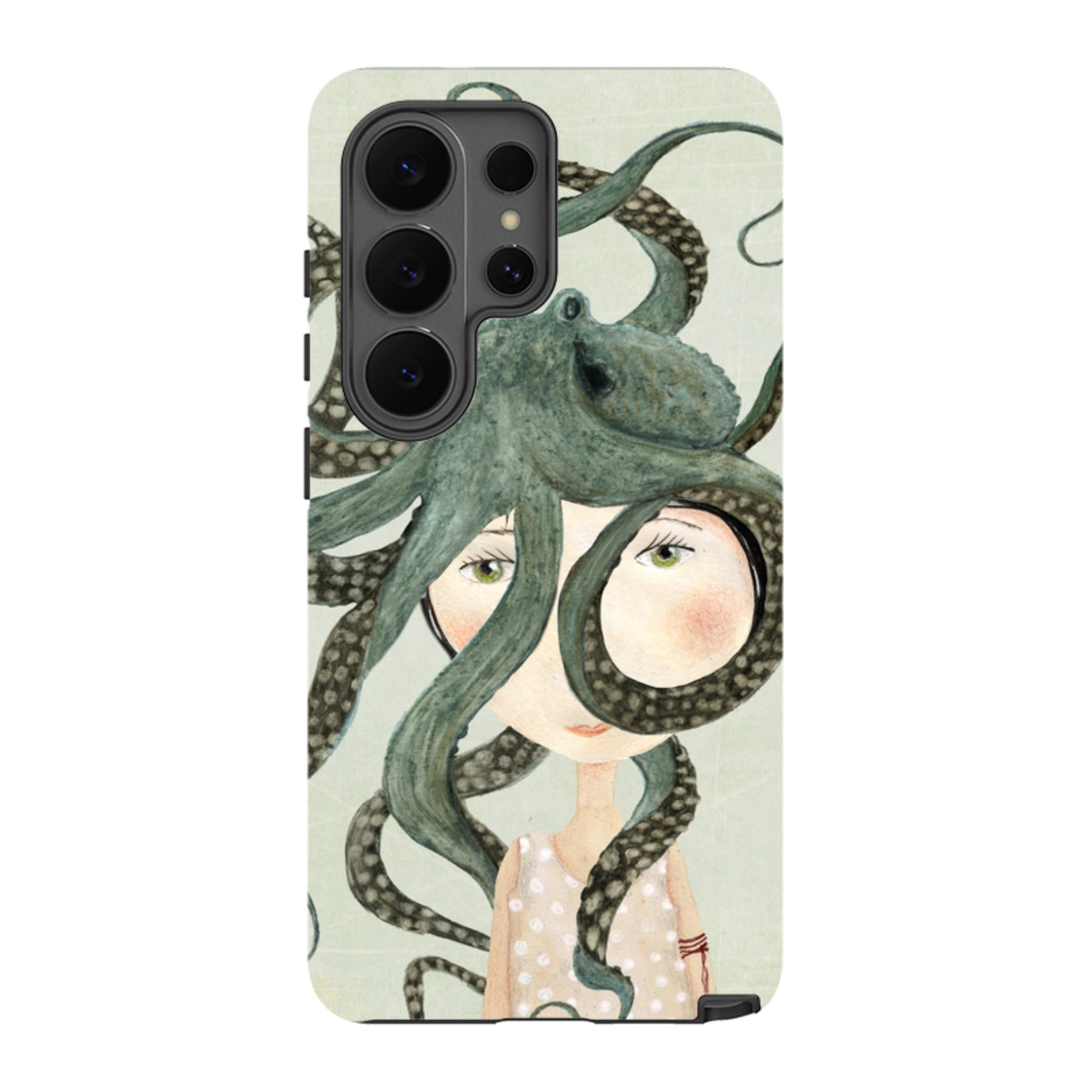 Samsung Tough Case - Octopus Girl By Katherine Quinn