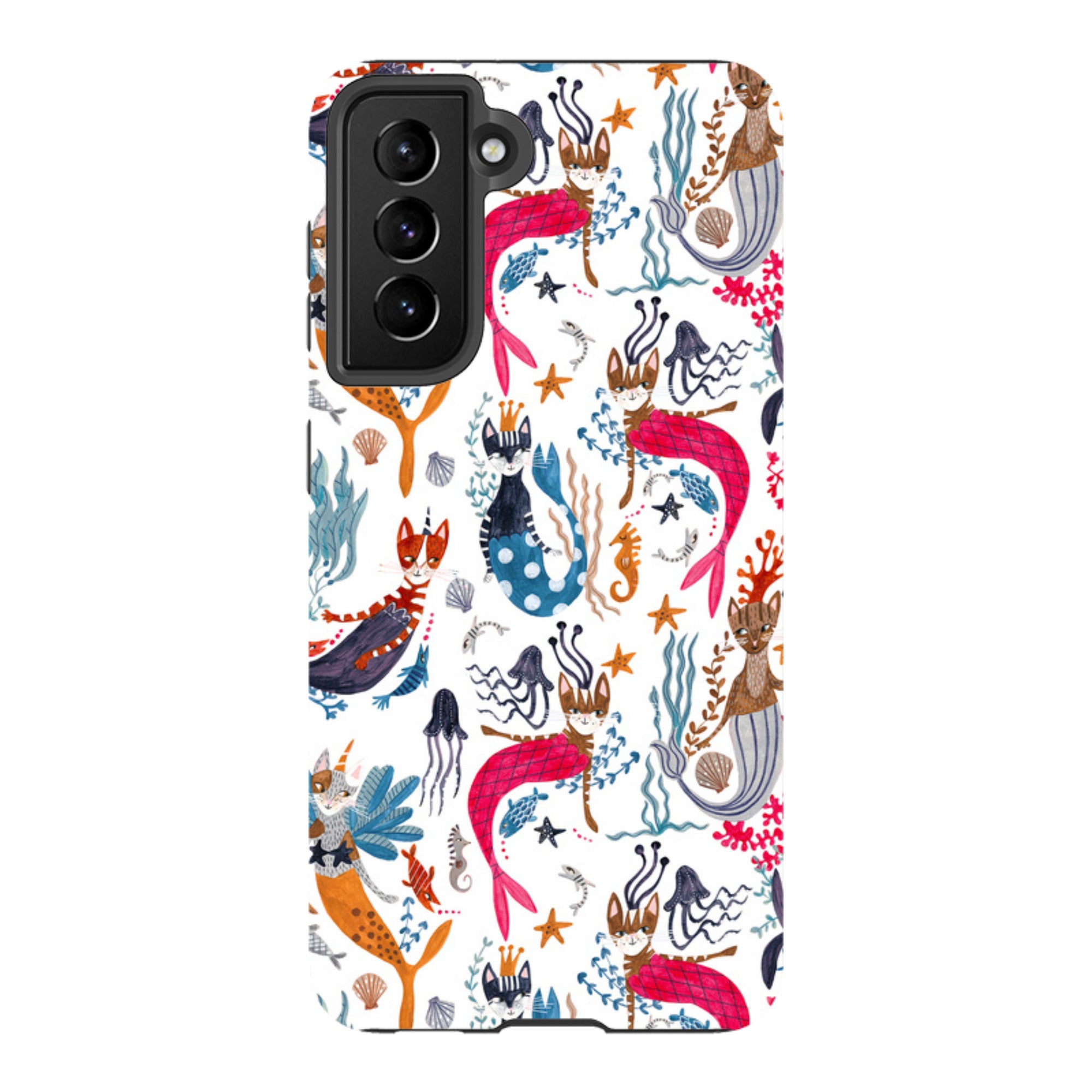 Samsung Tough Case - Cat-Fish By Caroline Bonne Muller