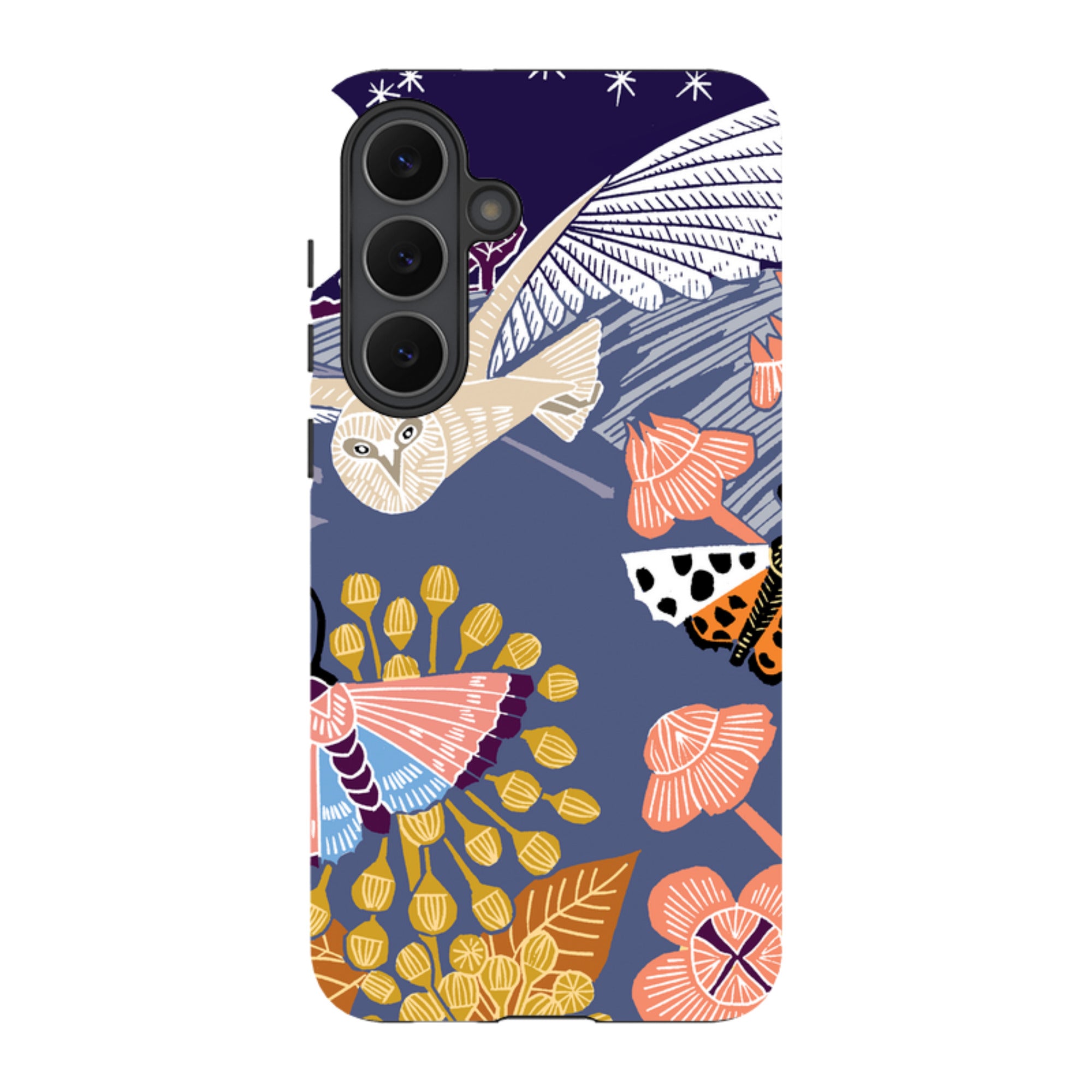 Samsung Tough Case - Evening Barn Owl By Kate Heiss