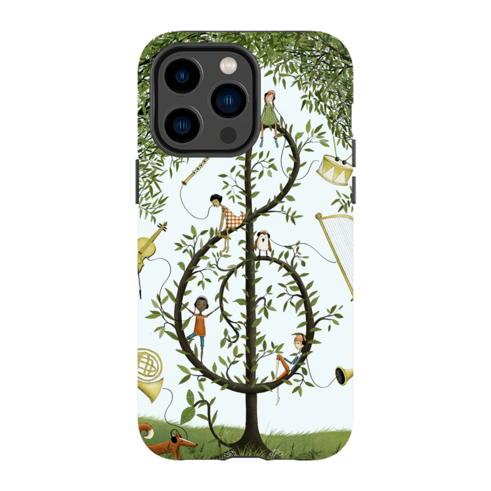 iPhone MagSafe Tough Case - Music Tree By Maja Lindberg