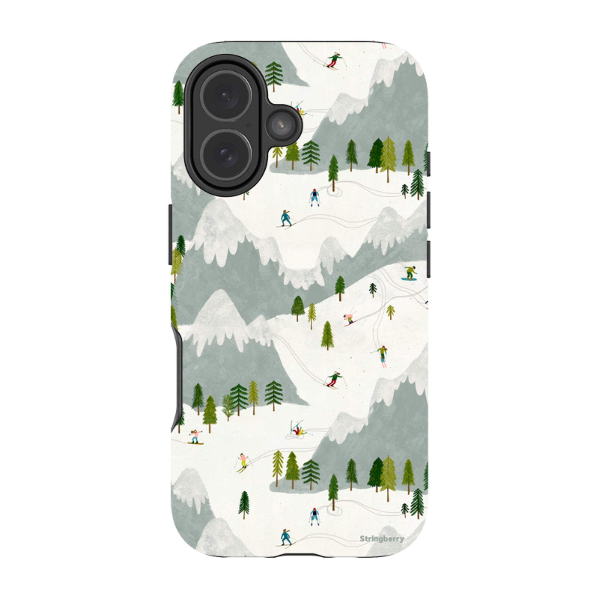 iPhone Tough Case - Winter Landscape I By Katherine Quinn