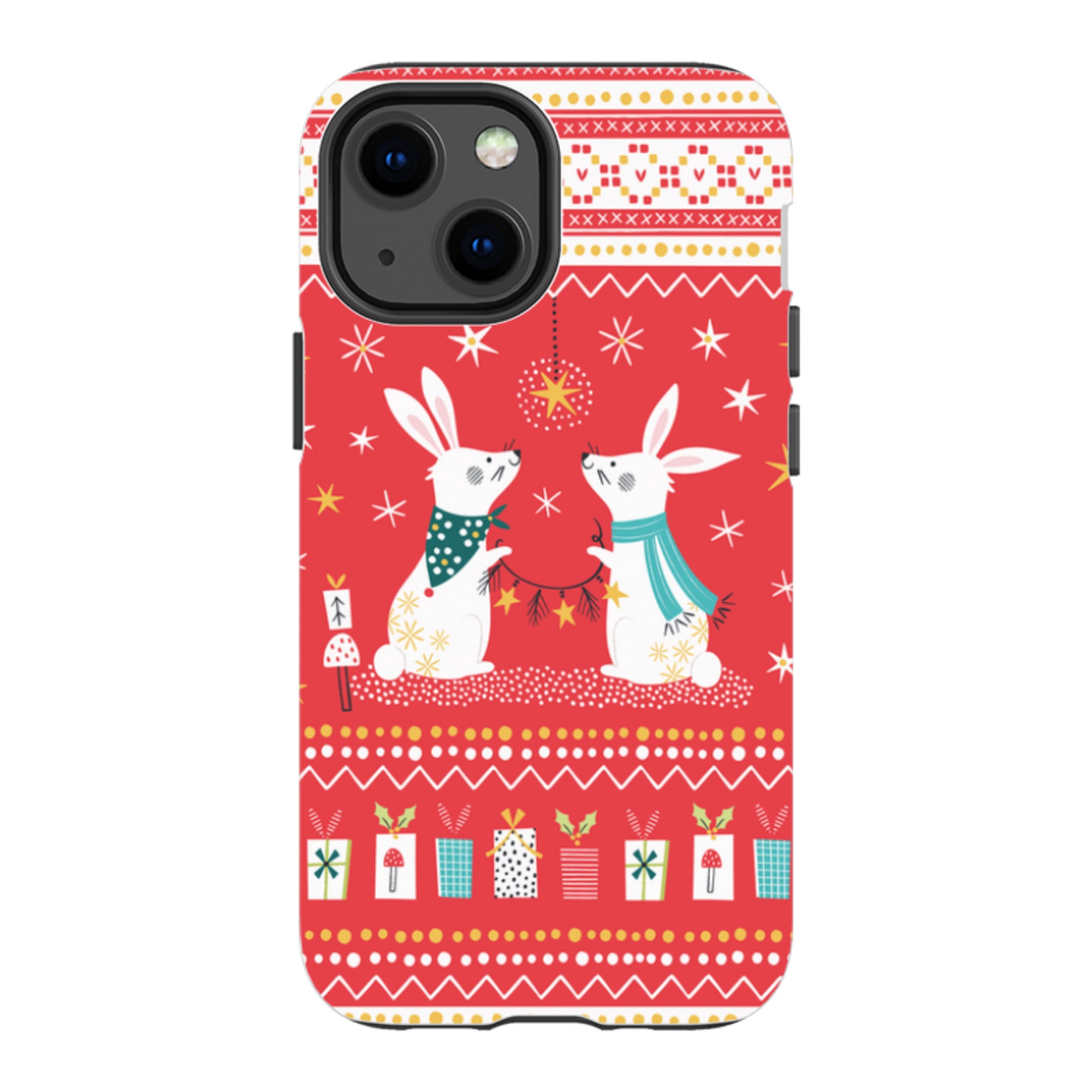 iPhone Tough Case - Rabbits By Ali Brookes