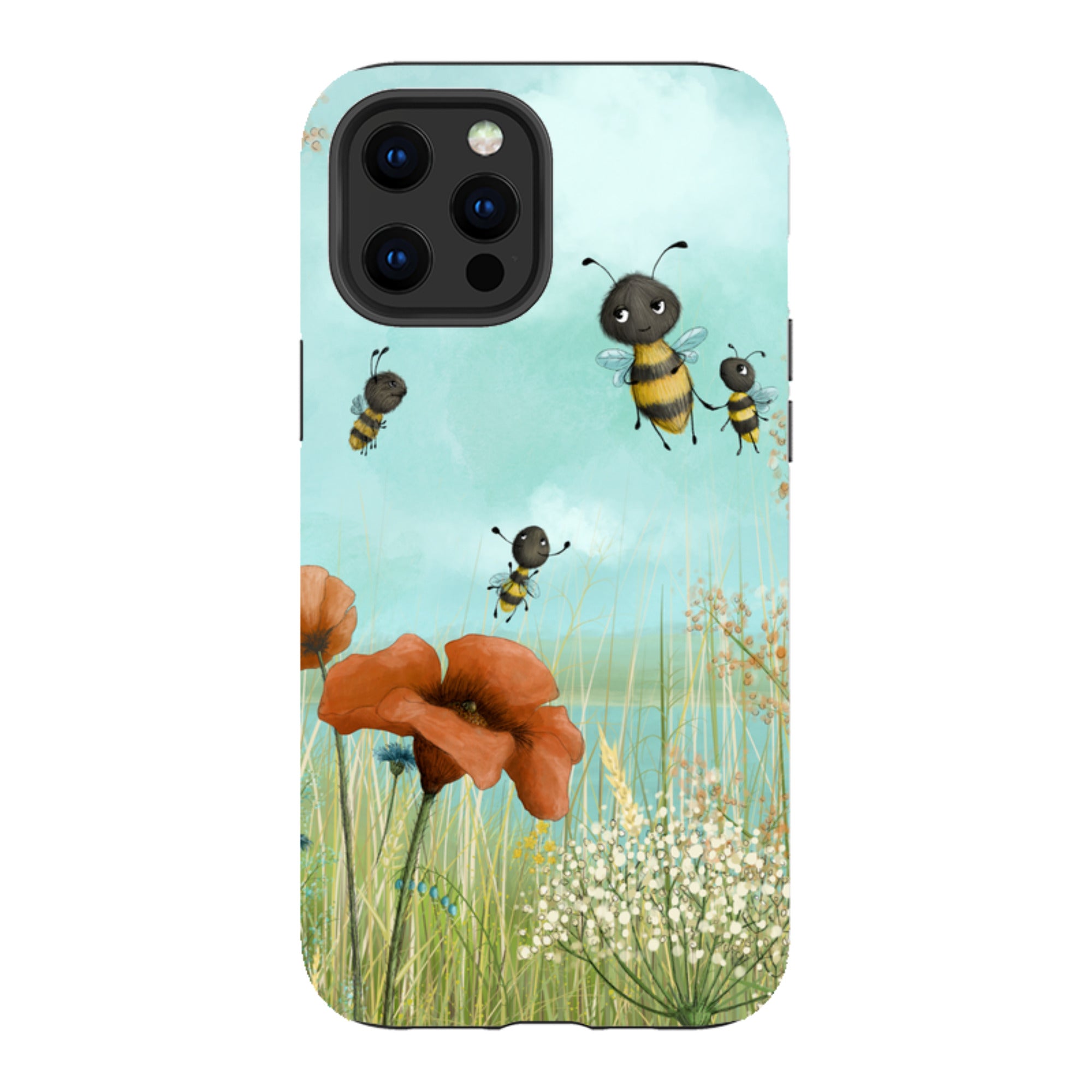 iPhone Tough Case - Flower Field By Maja Lindberg