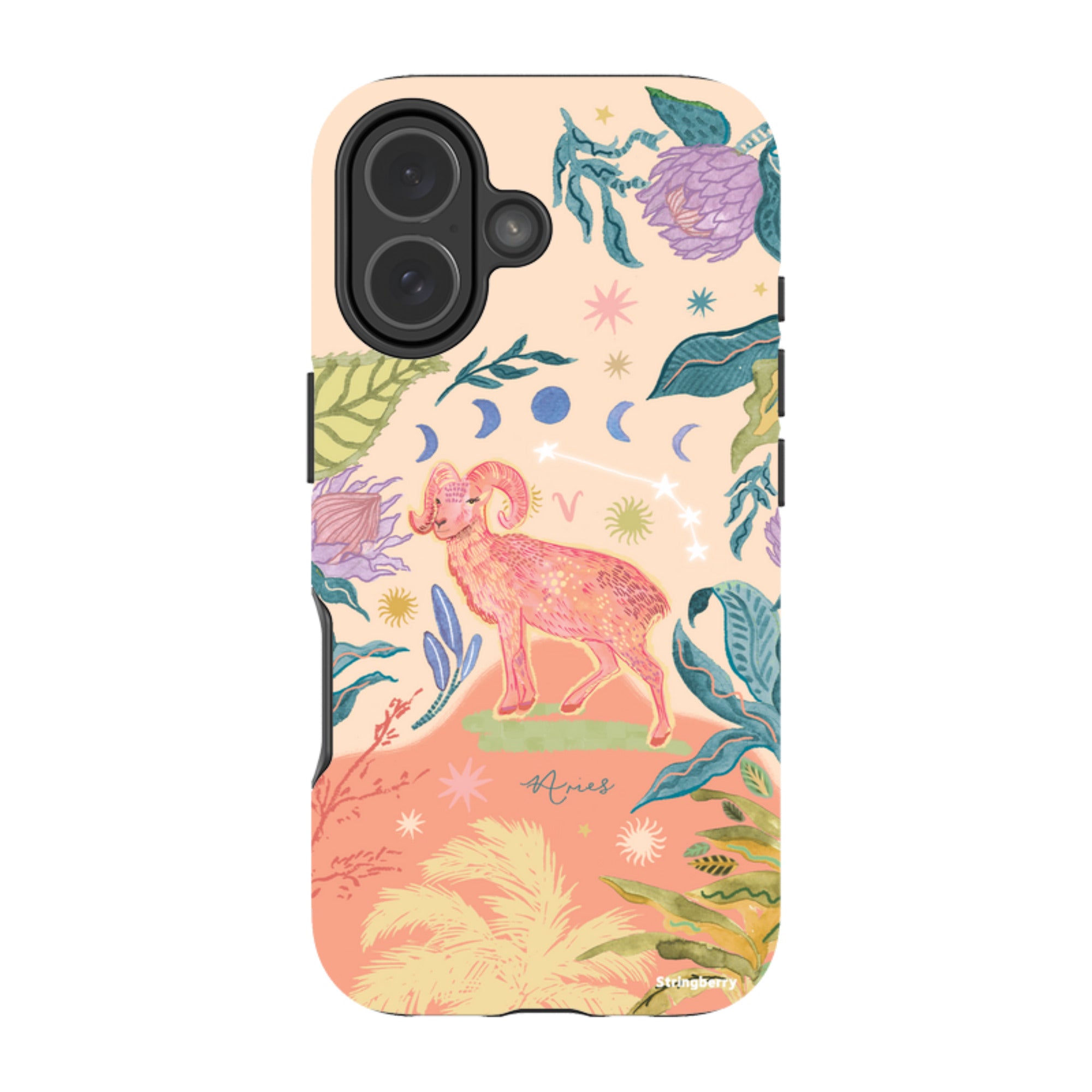 iPhone Tough Case - Aries By Emma Frances Grant