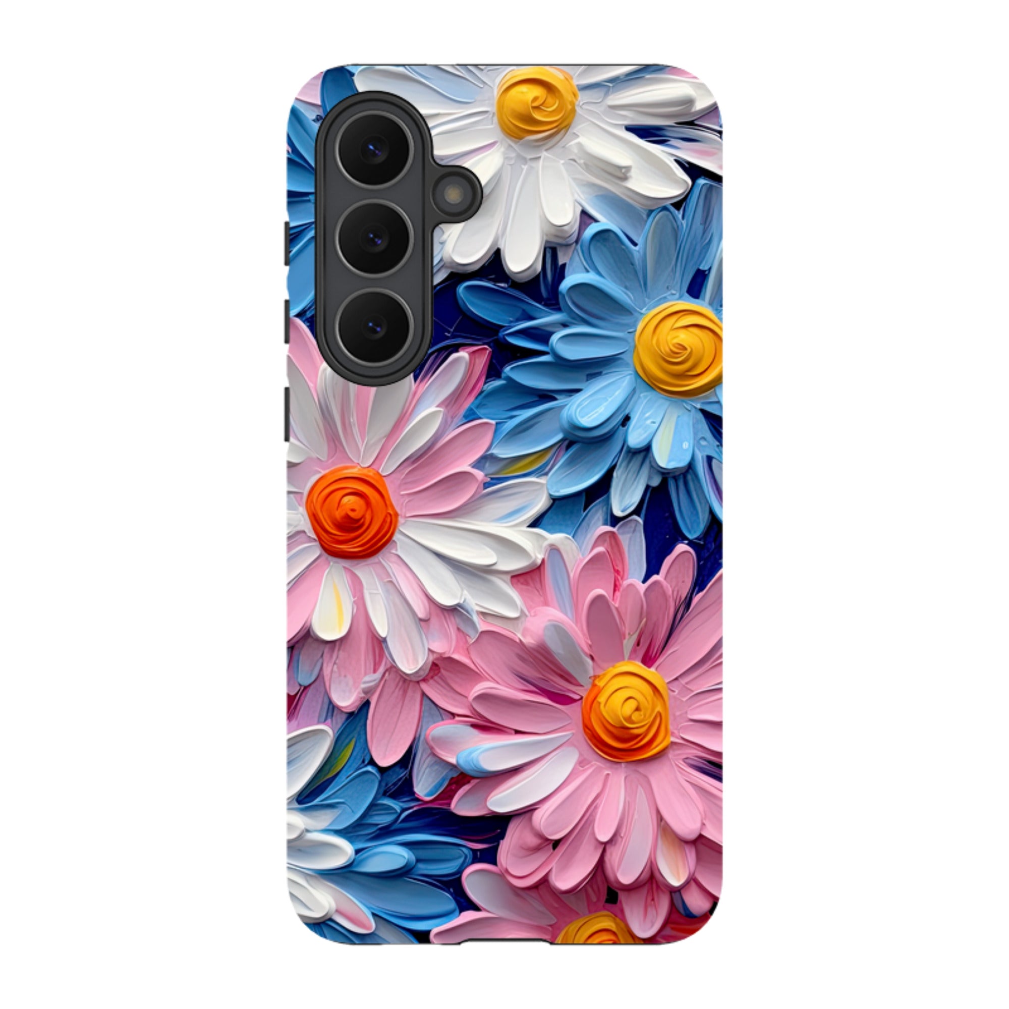 Samsung Tough Case - Pink Daisies