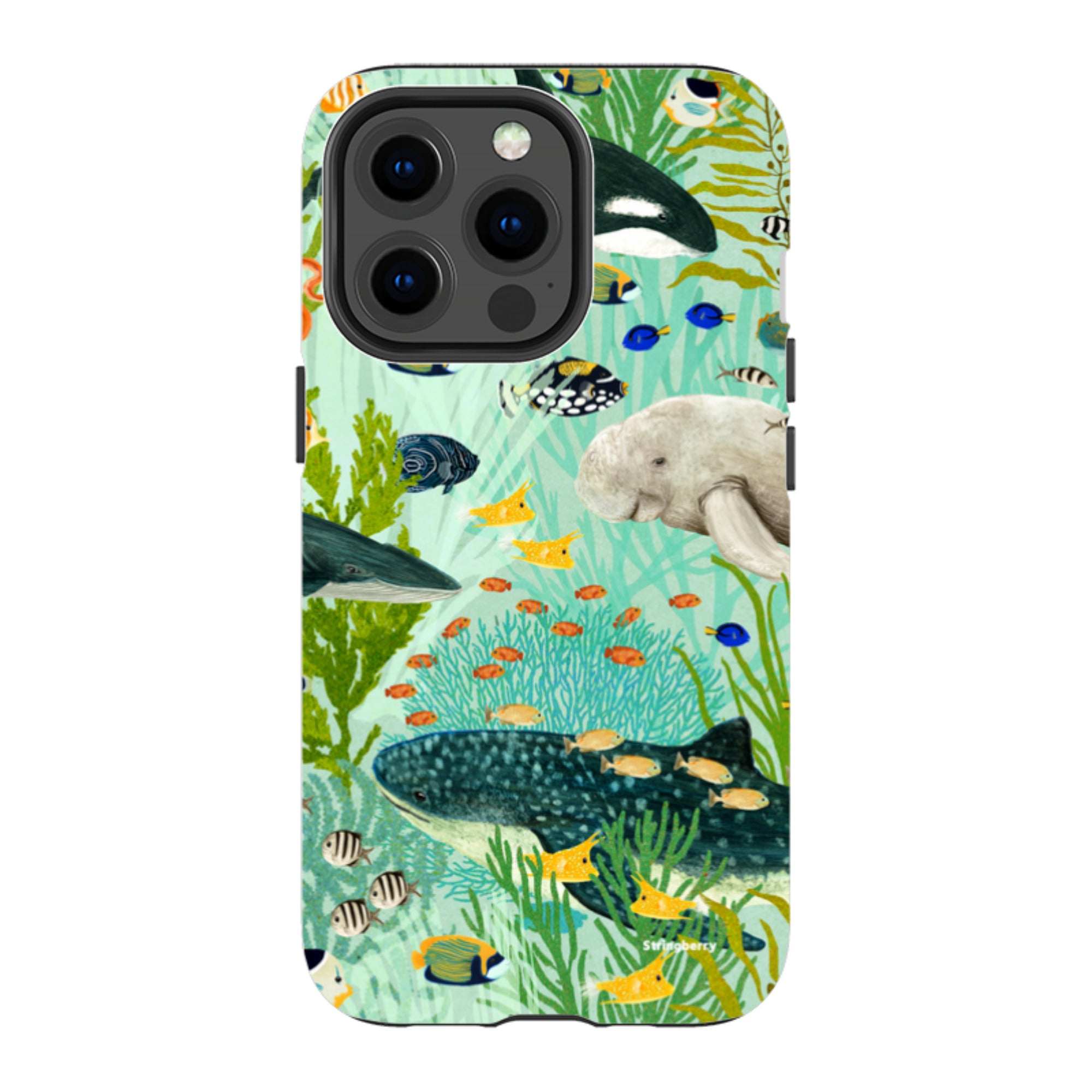 iPhone Tough Case - Sea Life By Katherine Quinn