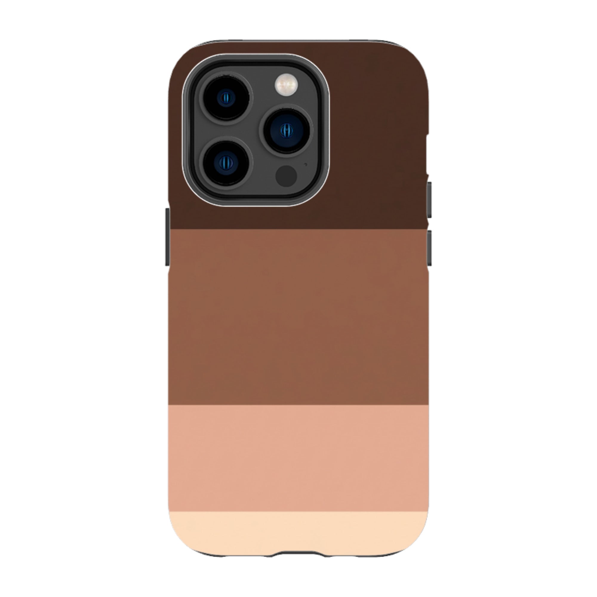 iPhone Tough Case - Brown Gradient