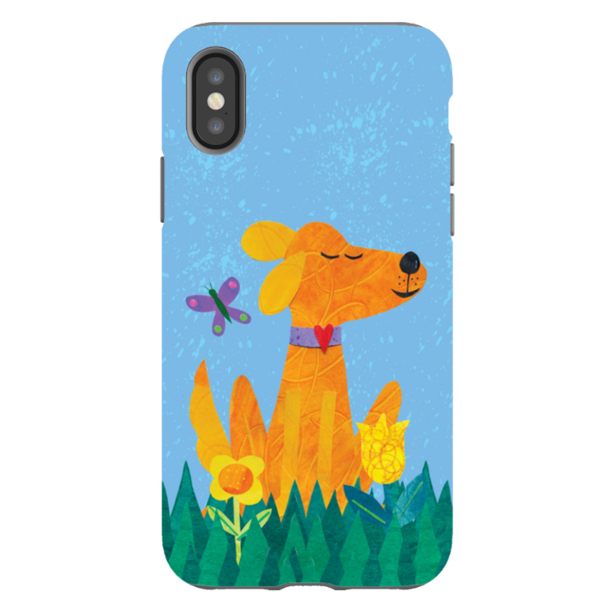 iPhone Tough Case - Pup in the grass By Tracey English