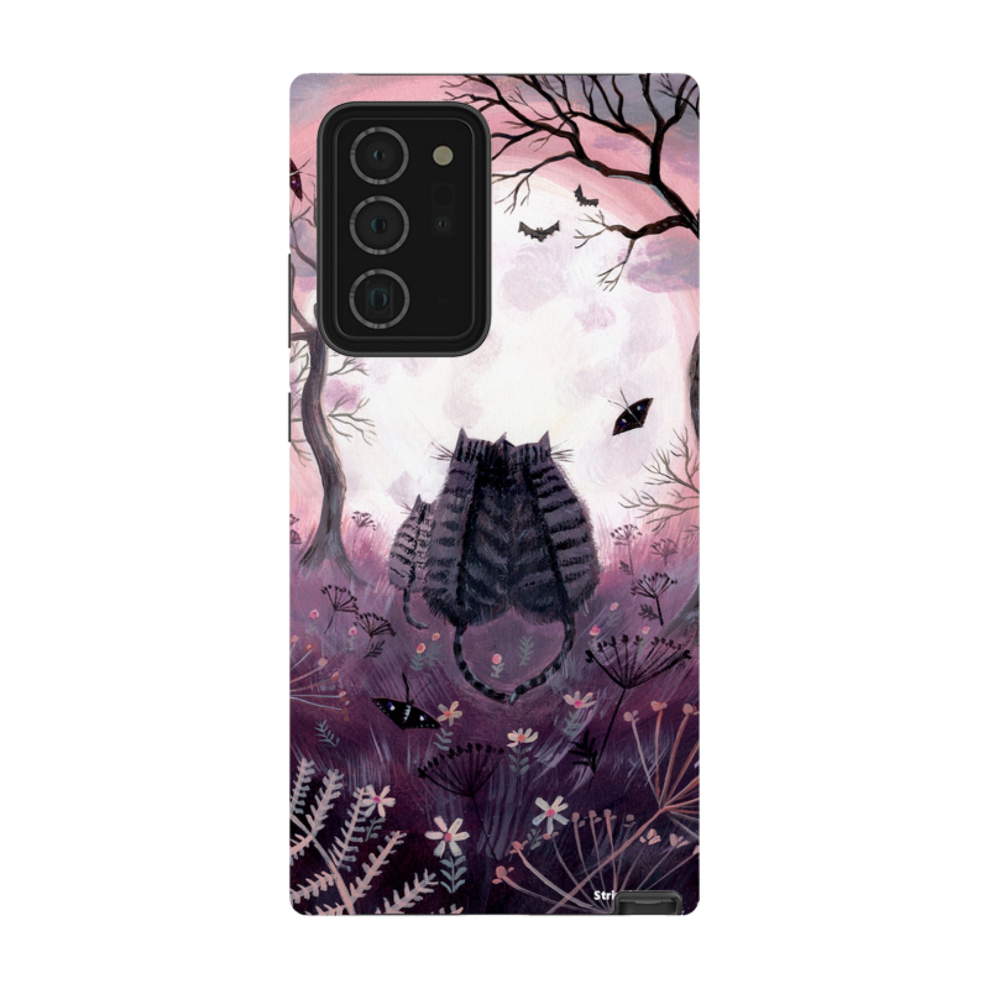 Samsung Tough Case - Spooky Cats By Mary Stubberfield
