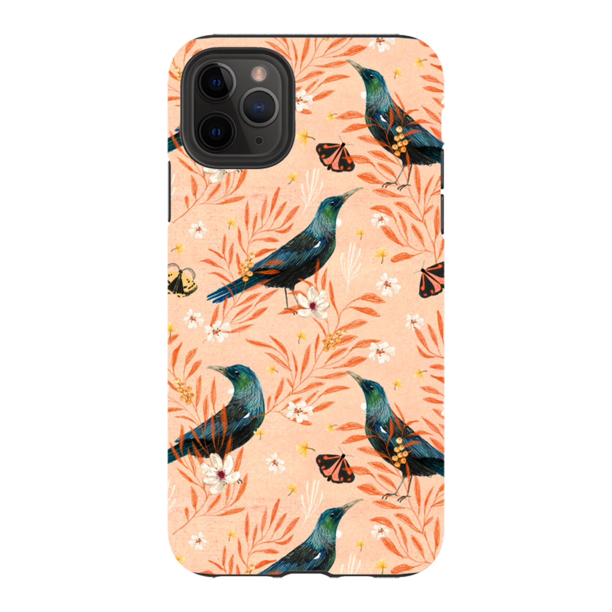 iPhone Tough Case - Tui Pink By Katherine Quinn