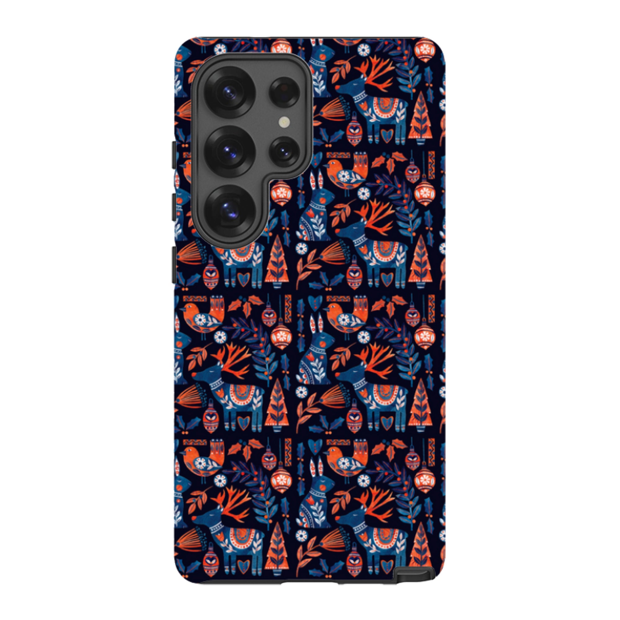 Samsung Tough Case - Scandi Animals Dark By Tracey English