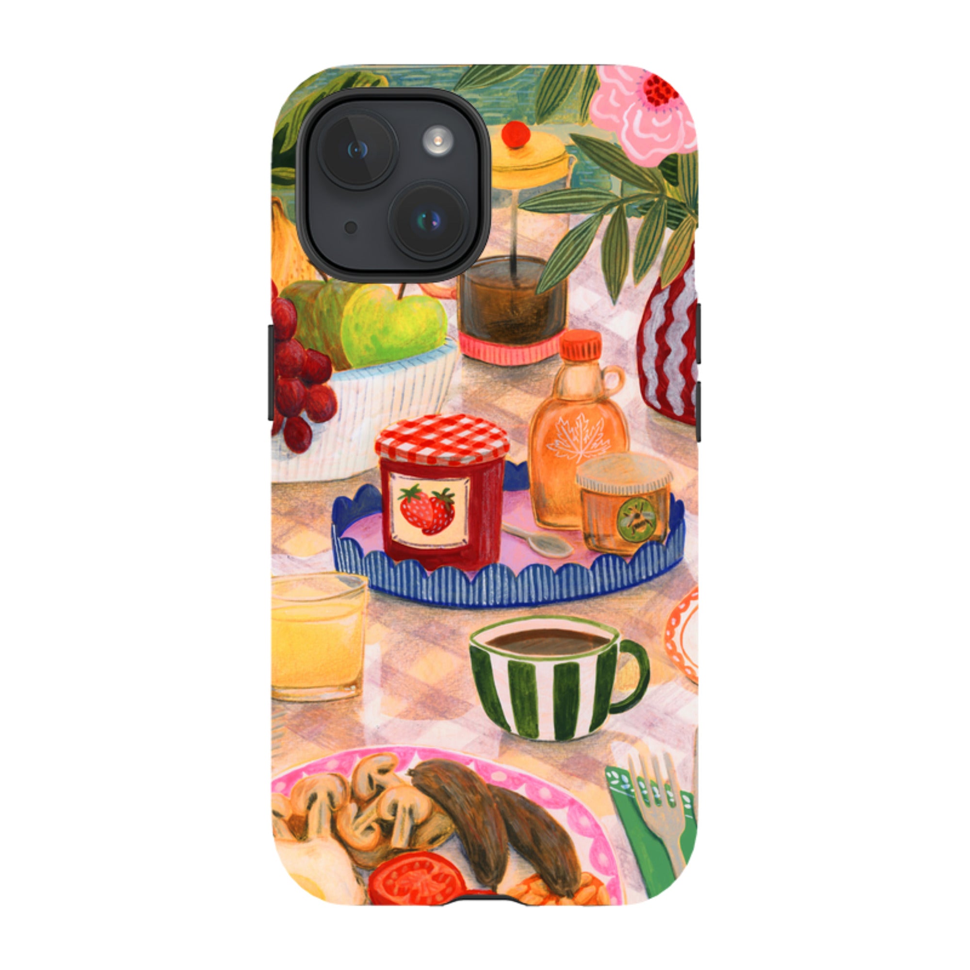 iPhone Tough Case - Holiday Breakfast By Lee Foster Wilson