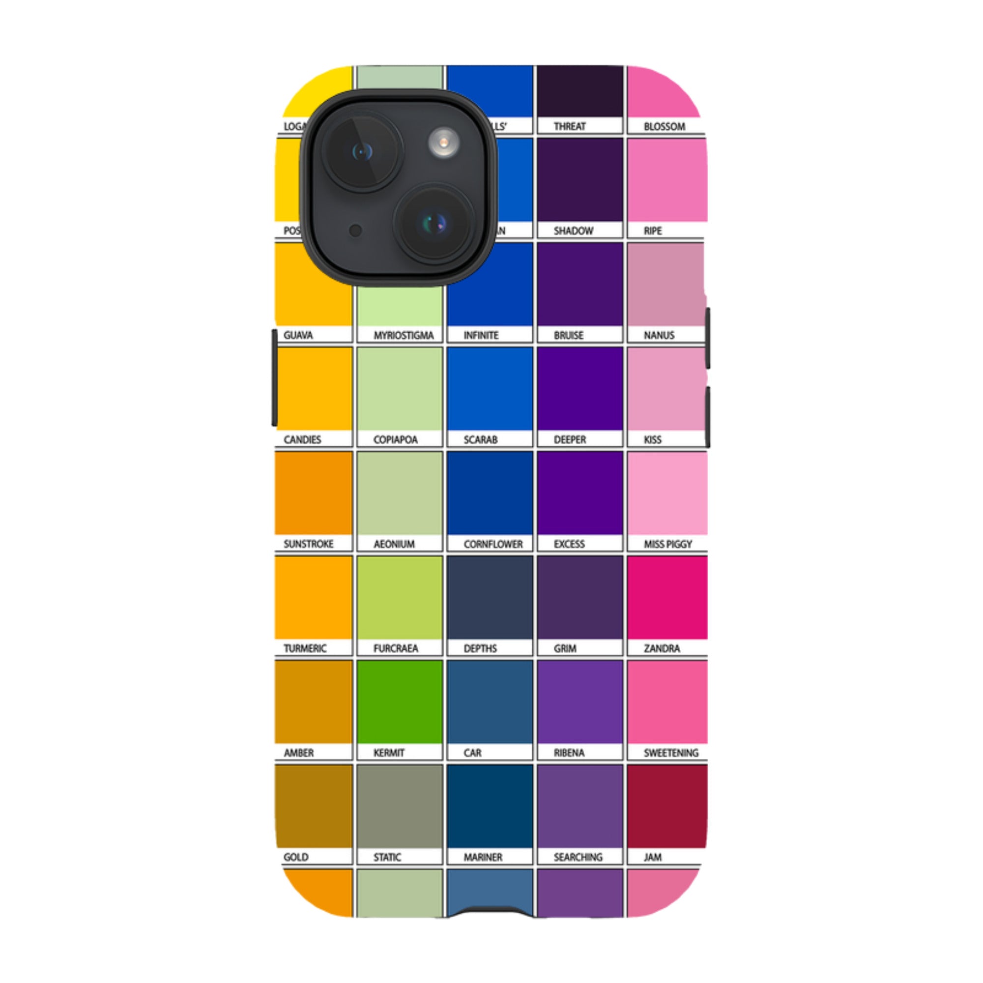 iPhone Tough Case - Multi Chromology By Kitty Joseph