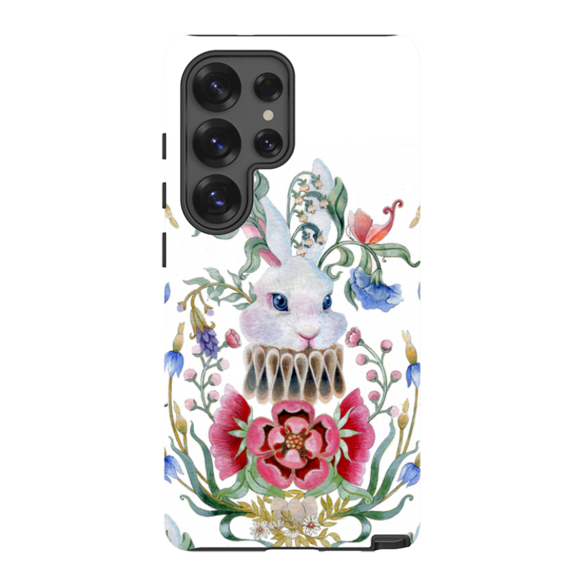 Samsung Tough Case - White Rabbit By Maria Matos