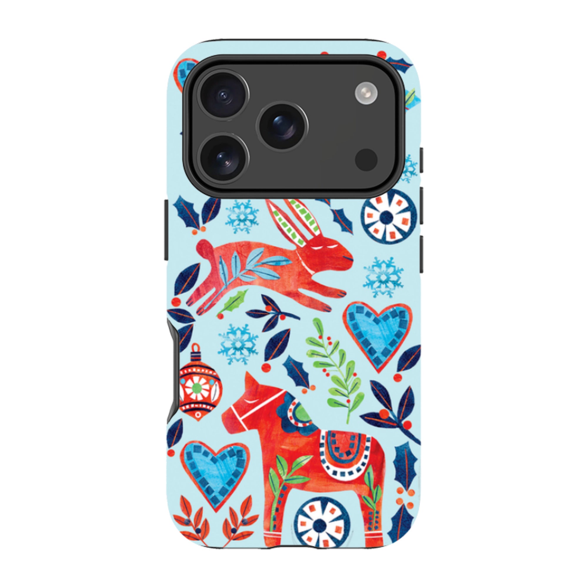 iPhone MagSafe Tough Case - Scandi Holidays By Tracey English