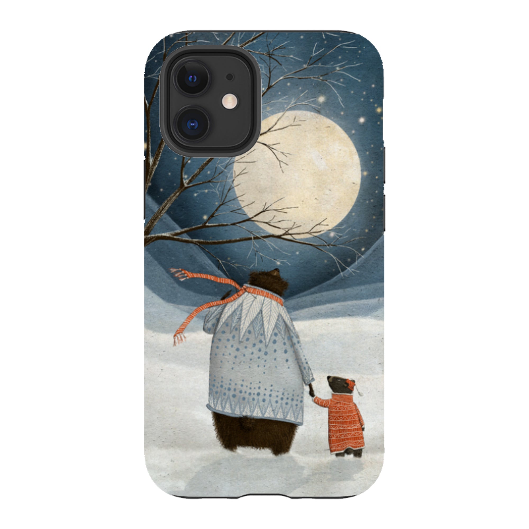 iPhone Tough Case - Under a Moonlit Sky By Maja Lindberg