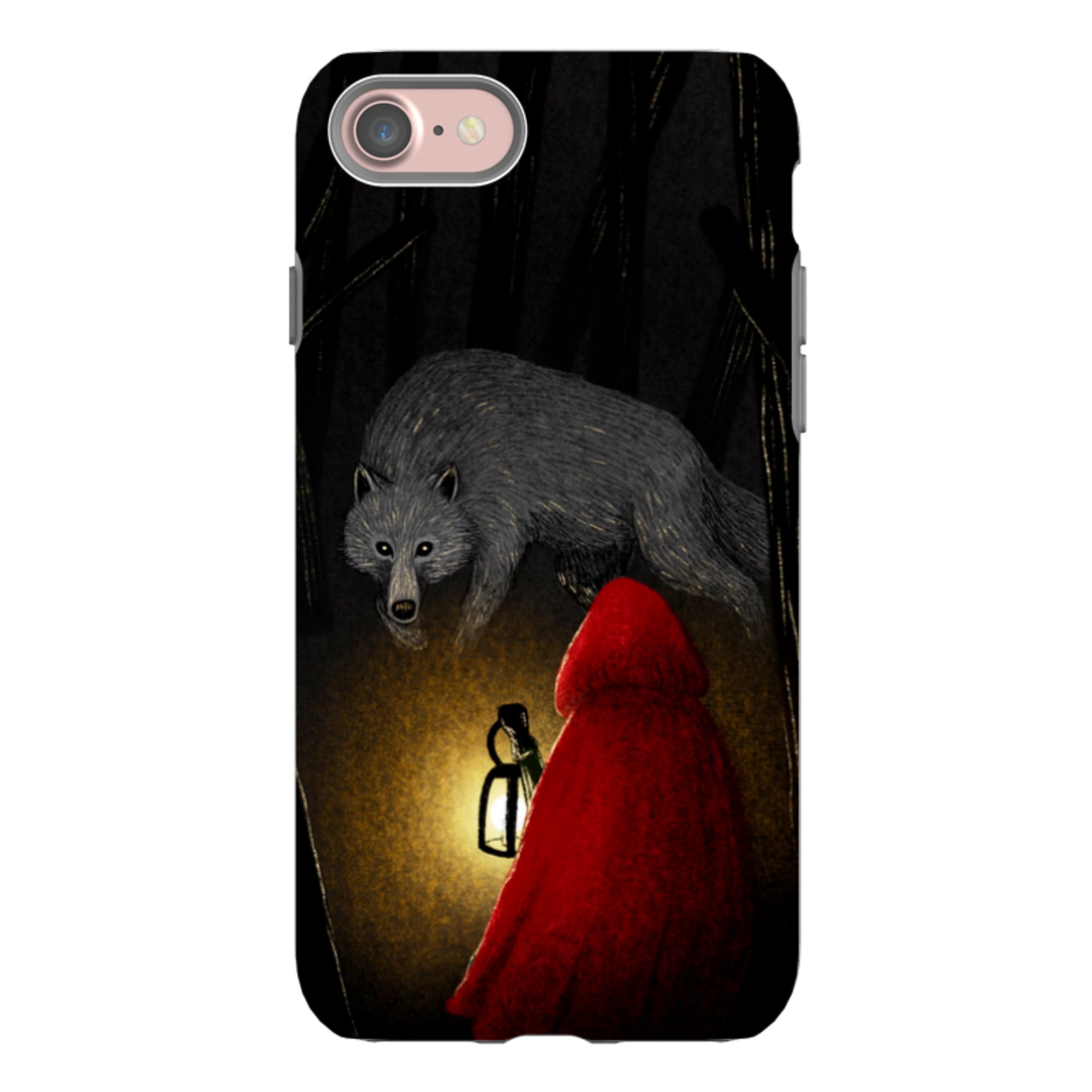 iPhone Tough Case - Riding Hood By Anna Stead